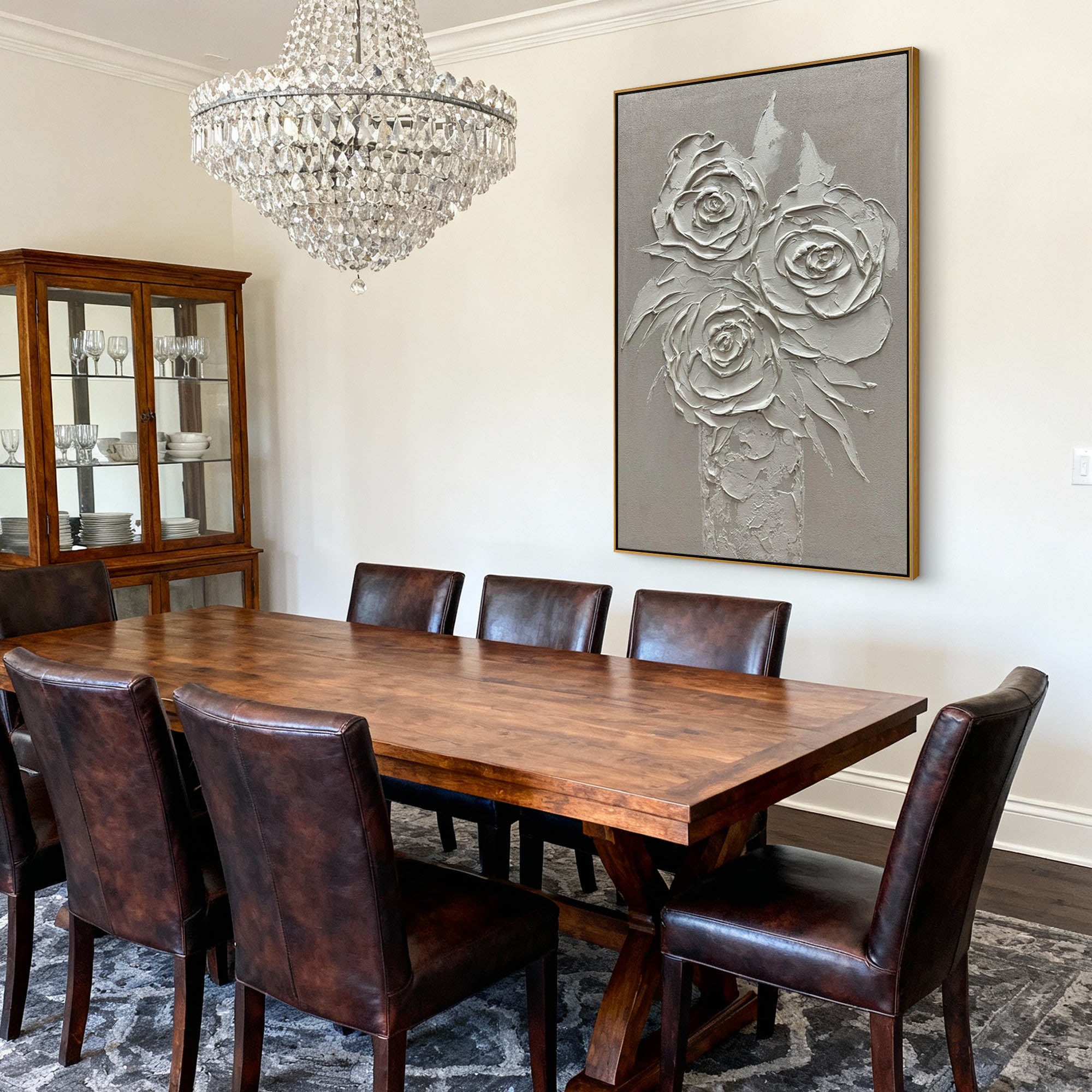 Flower Canvas Art #FL284