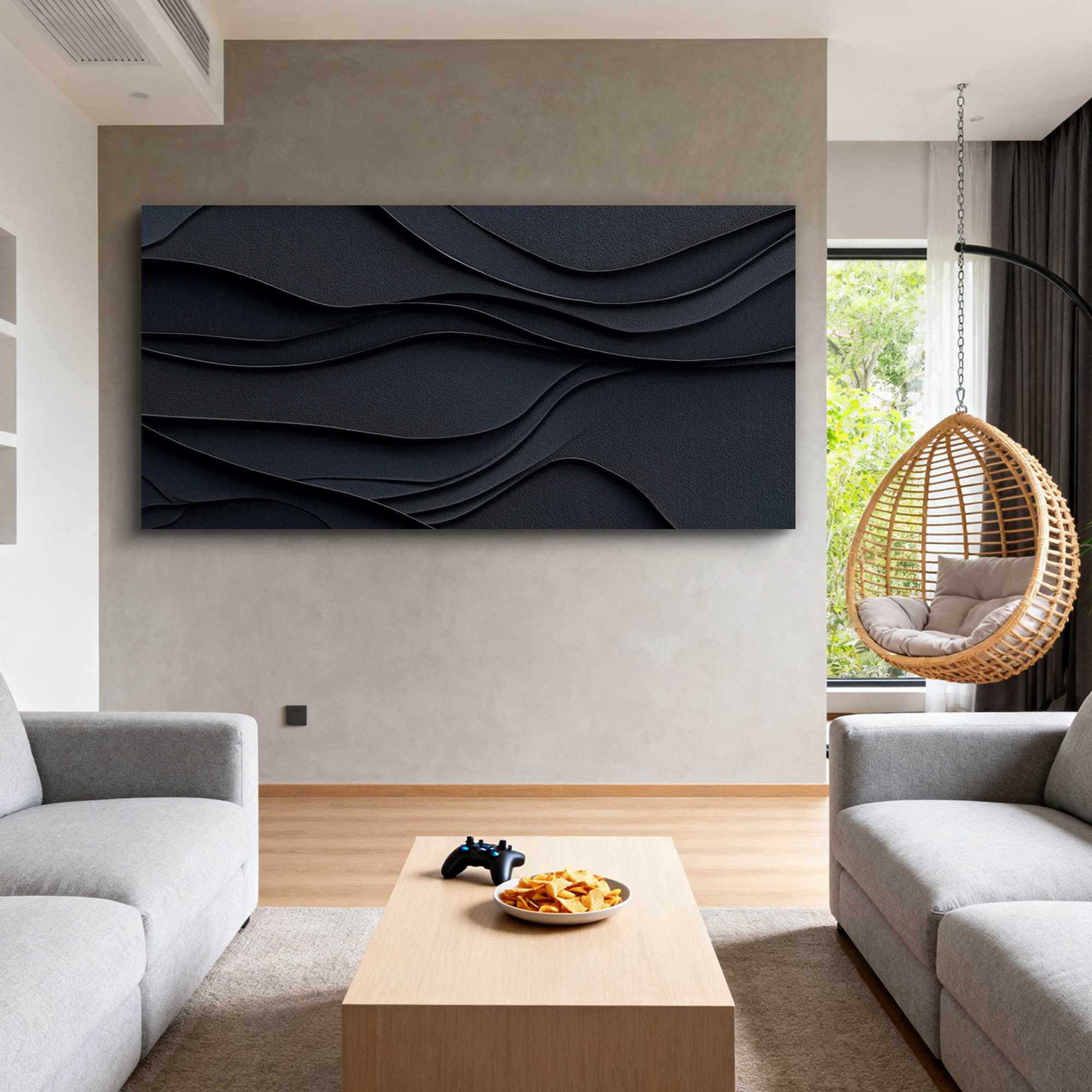 Abstract Canvas Art #AB819