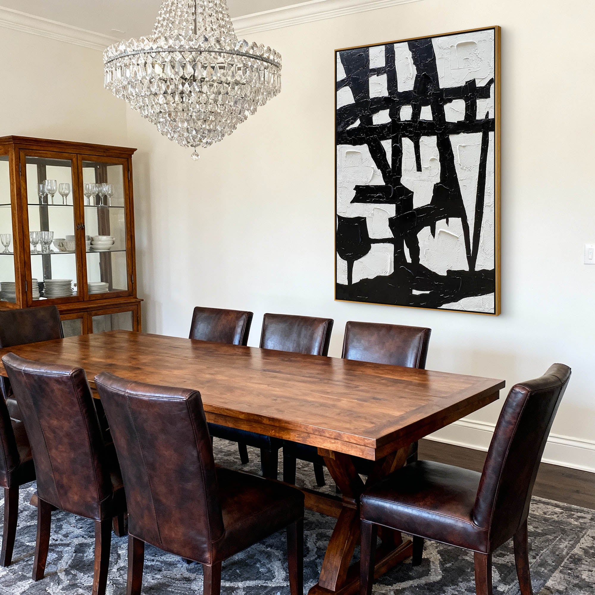 Abstract Canvas Art #AB812