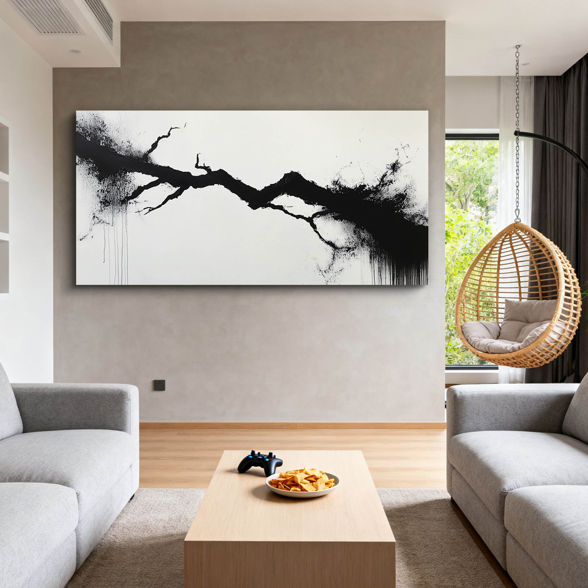 Abstract Canvas Art #AB821