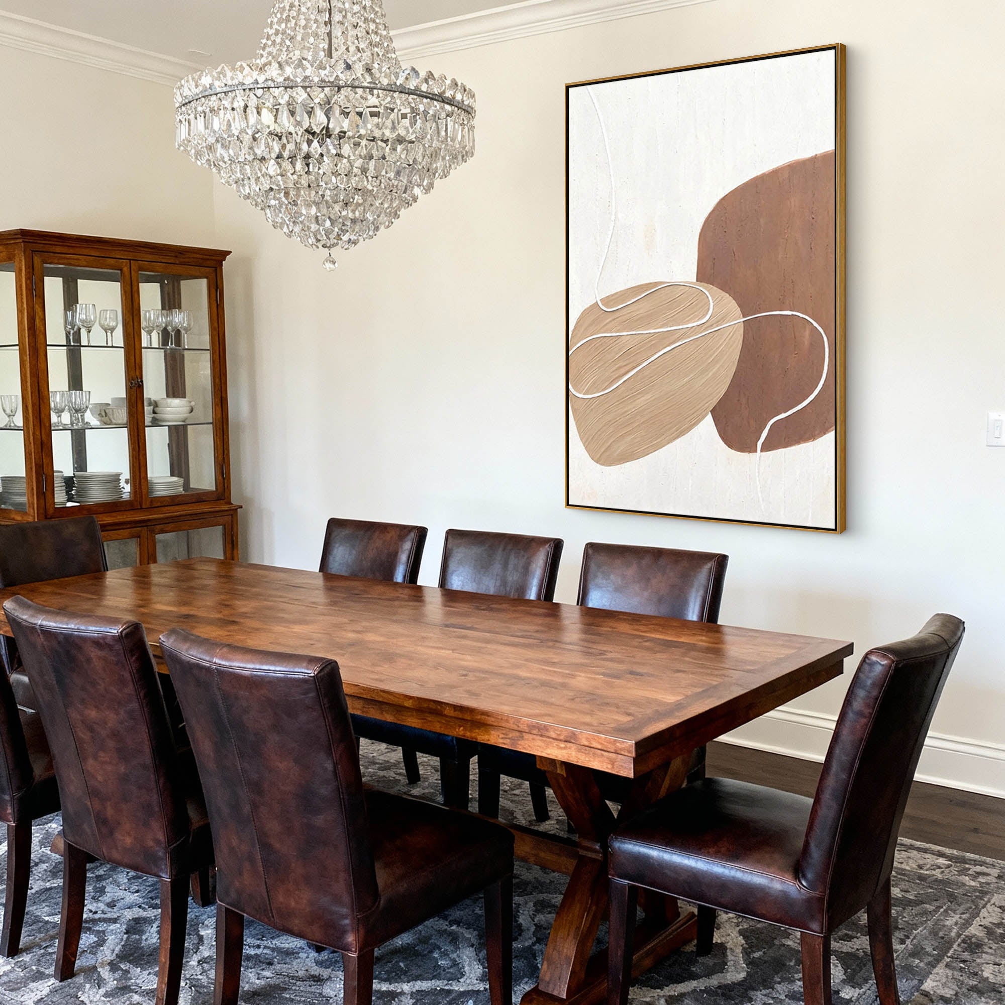 Abstract Canvas Art #AB885