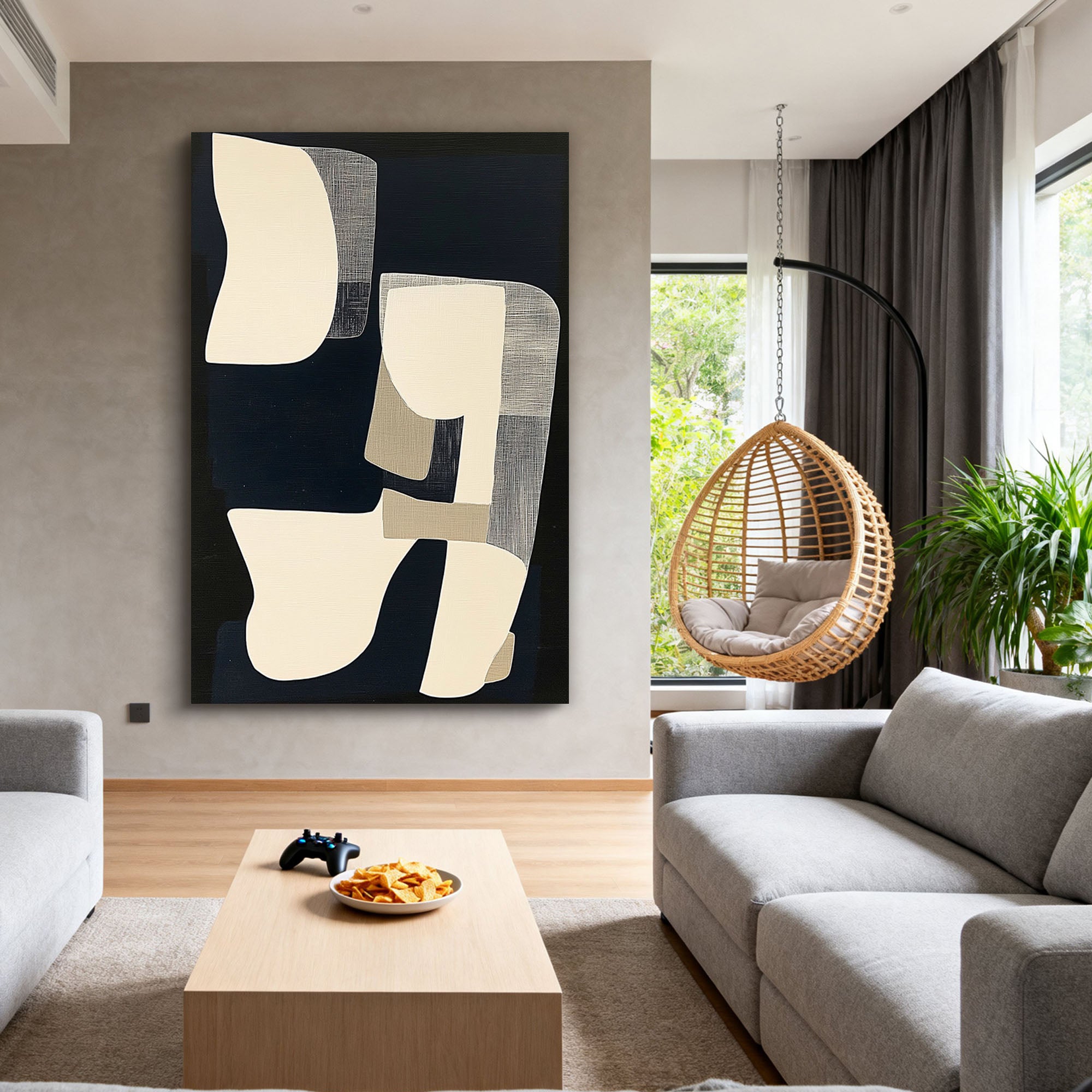 Abstract Canvas Art #AB850