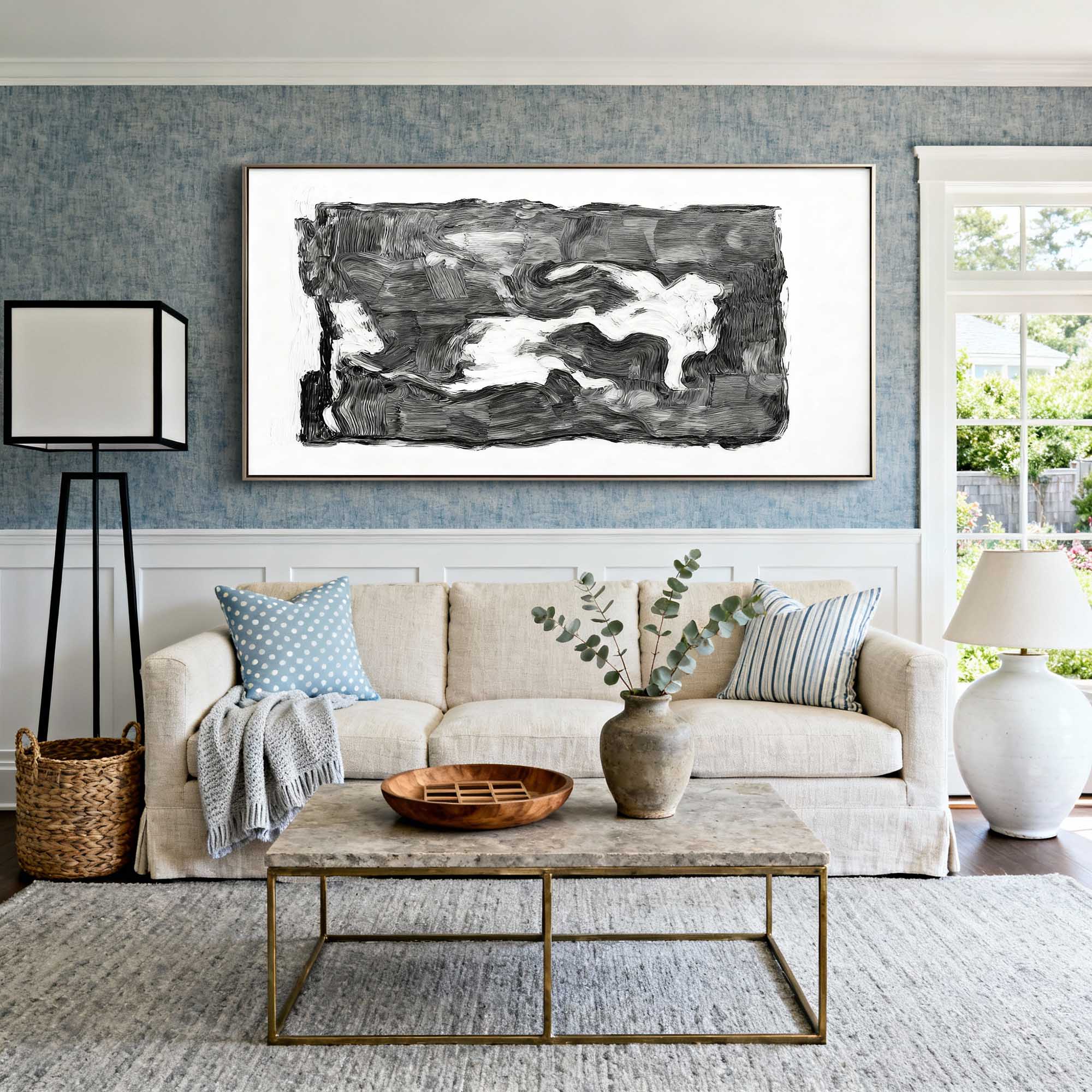 Abstract Canvas Art #AB877