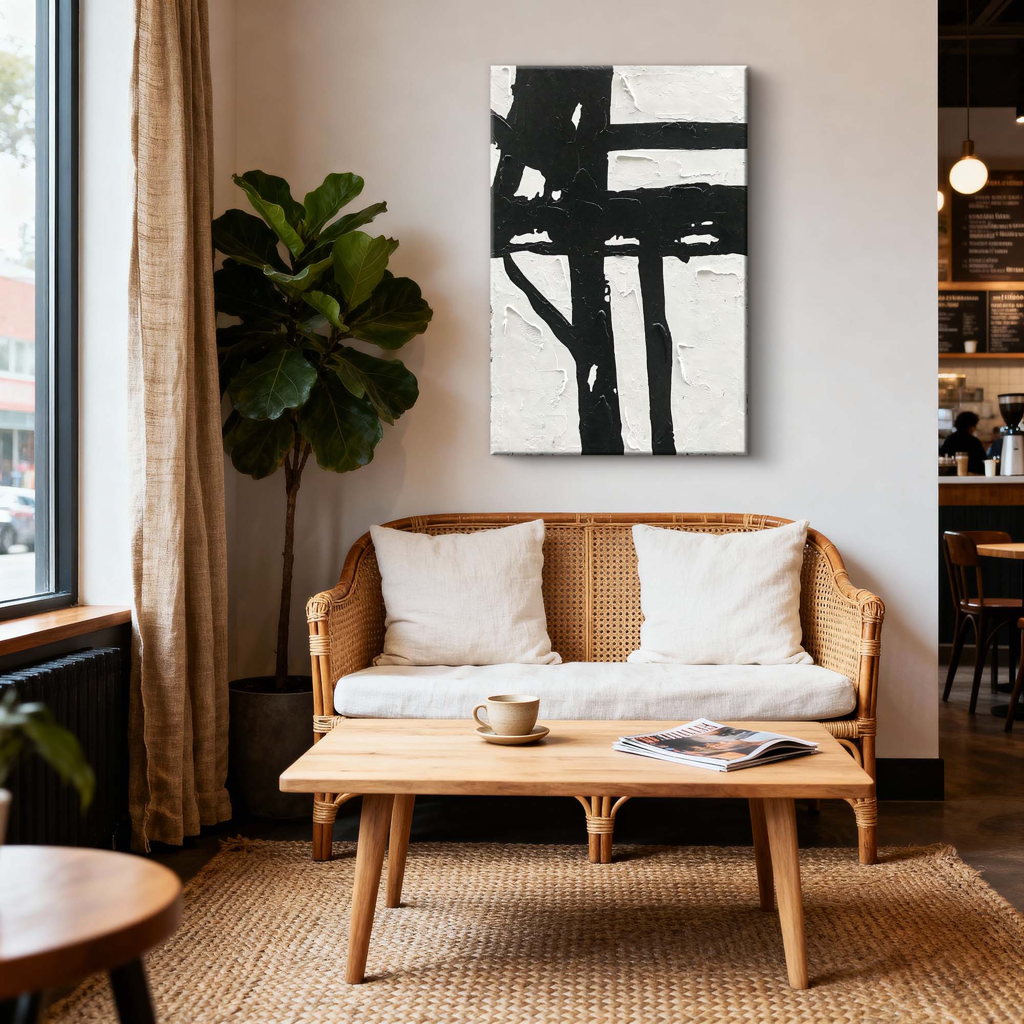 Abstract Canvas Art #AB802