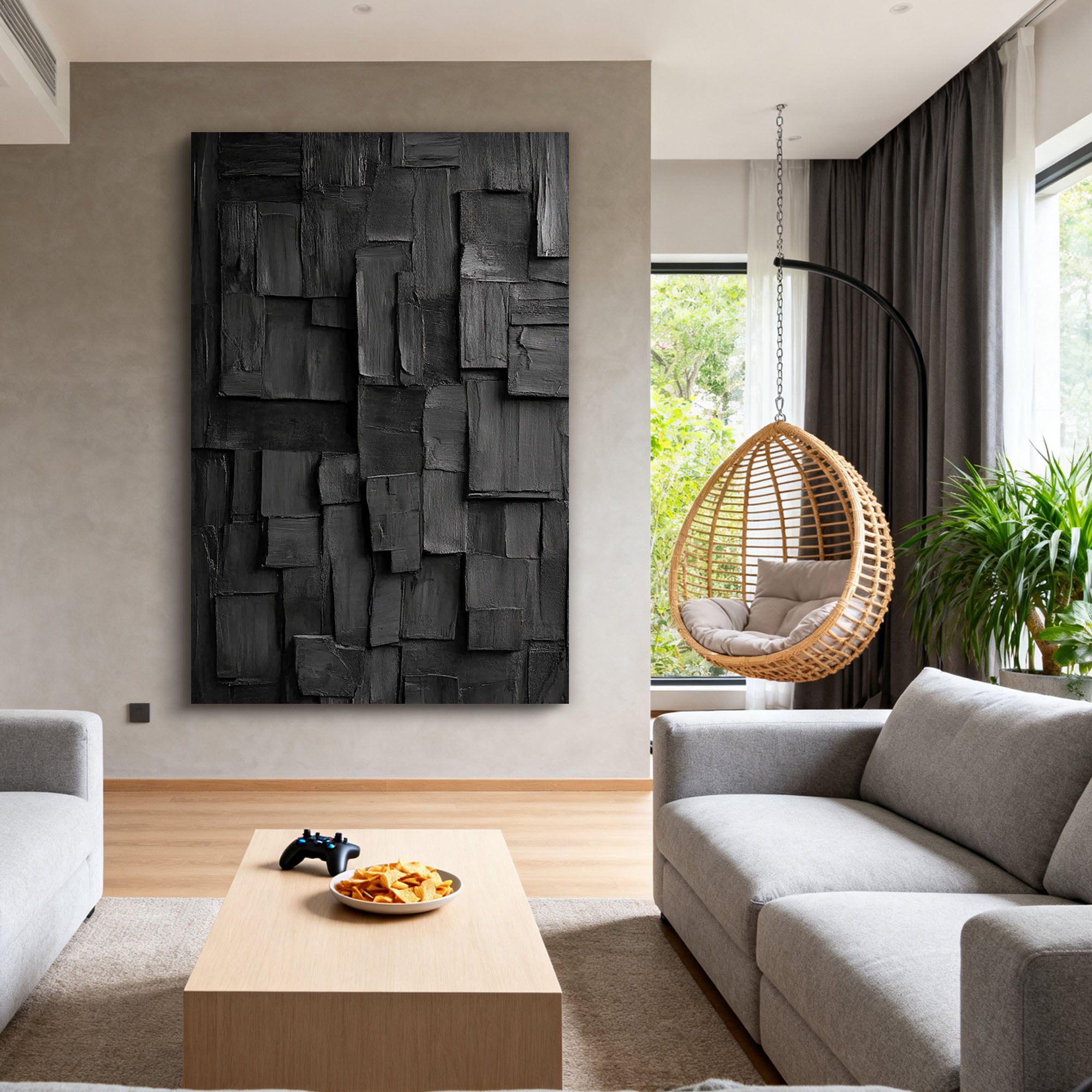 Abstract Canvas Art #AB835