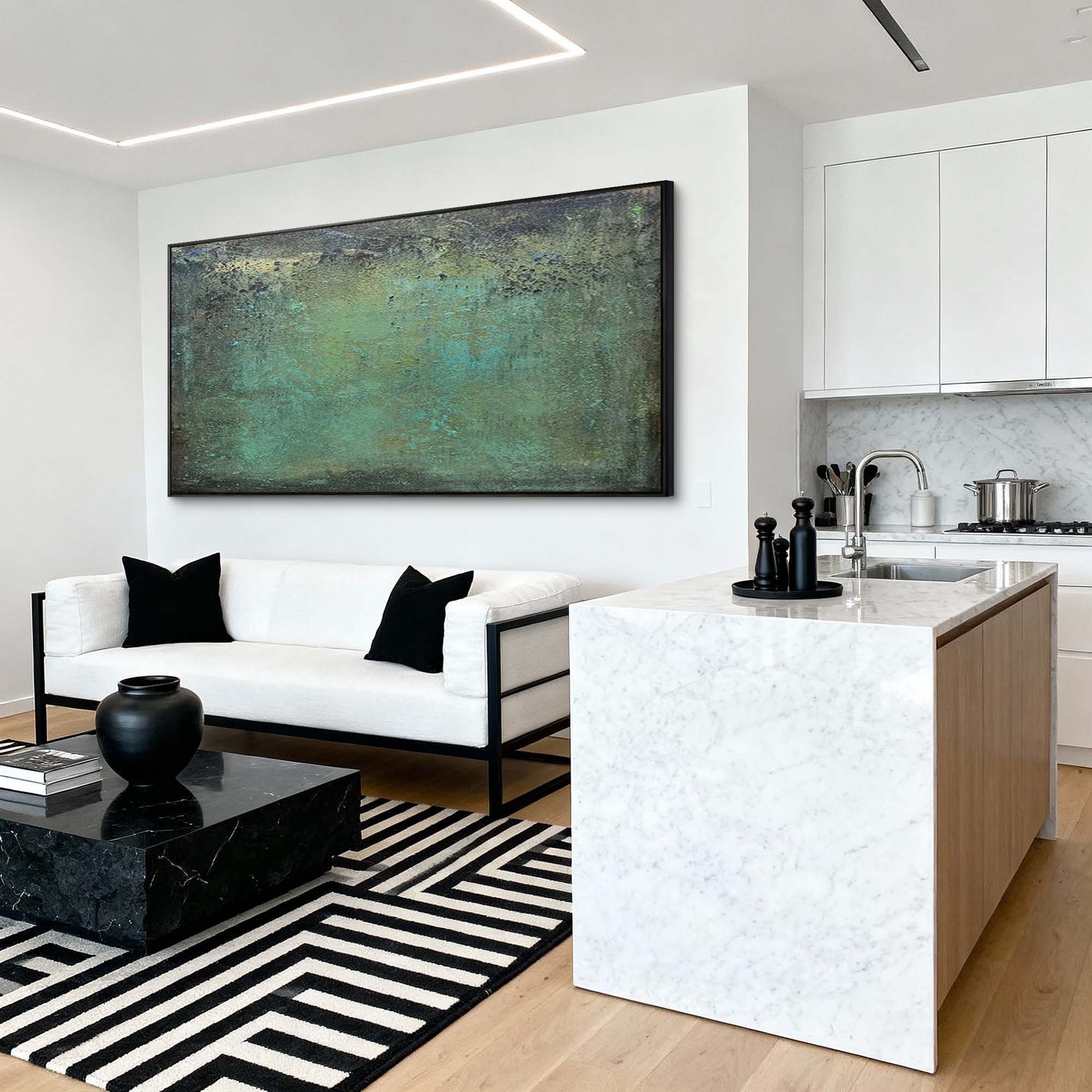 Abstract Canvas Art #AB919