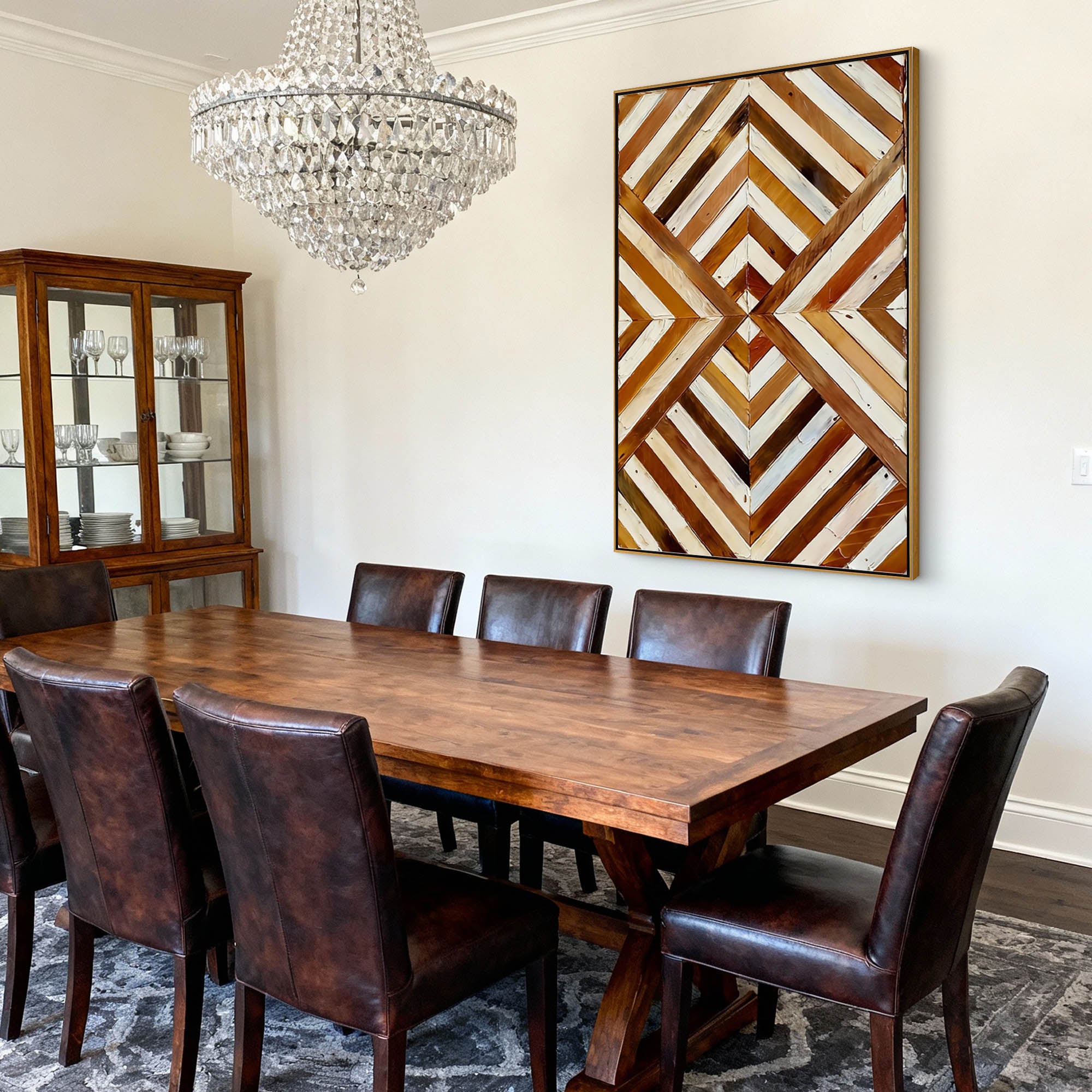 Abstract Canvas Art #AB910