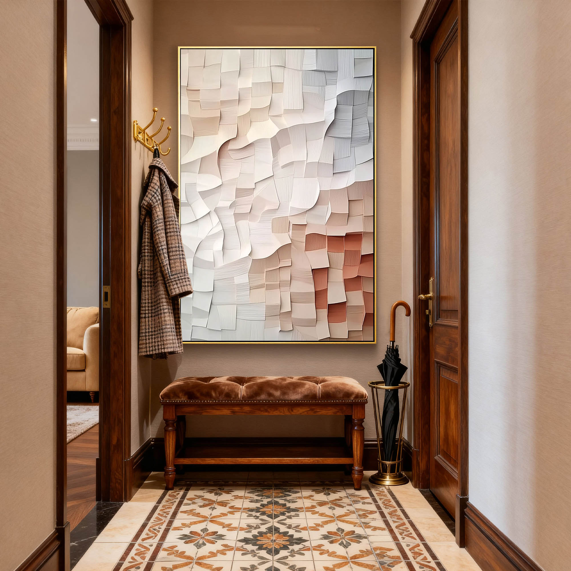 Abstract Canvas Art #AB831