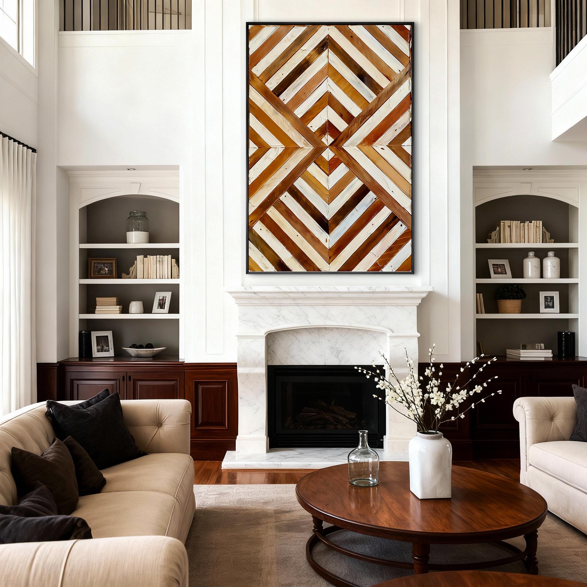 Abstract Canvas Art #AB910