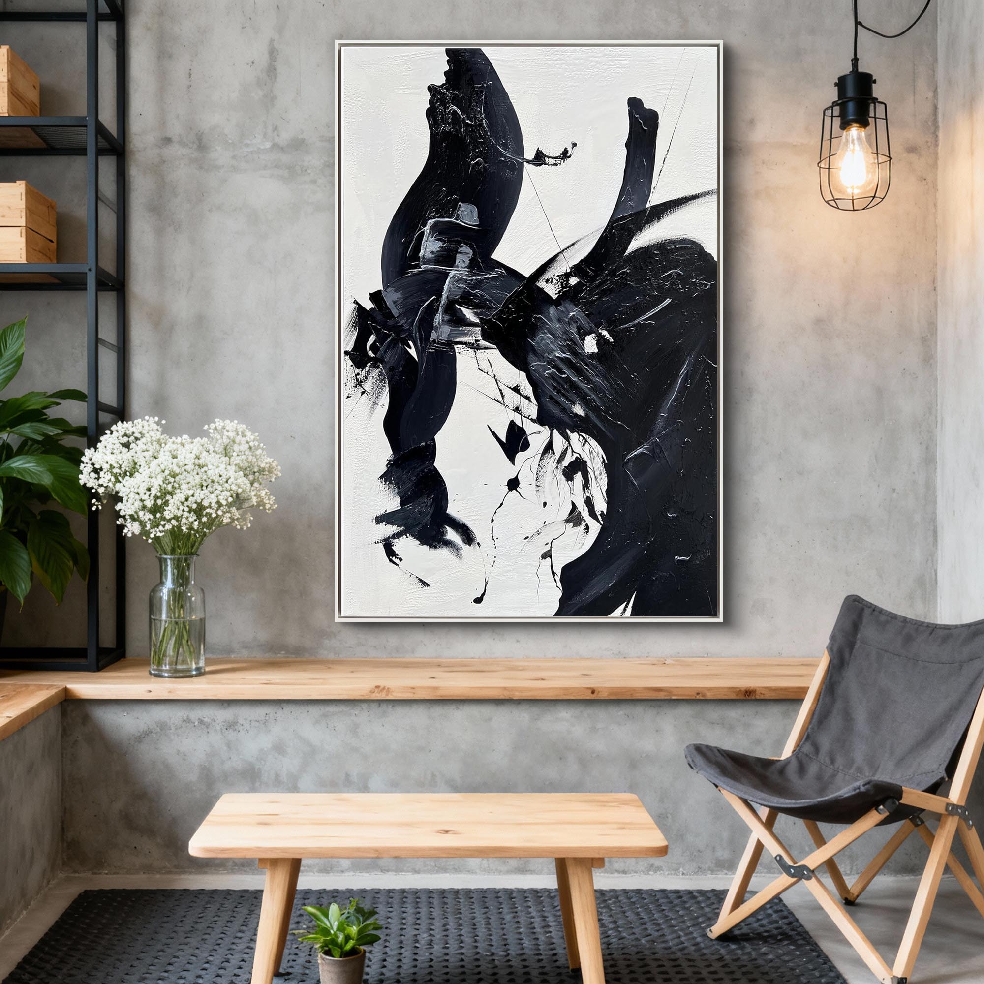 Abstract Canvas Art #AB803