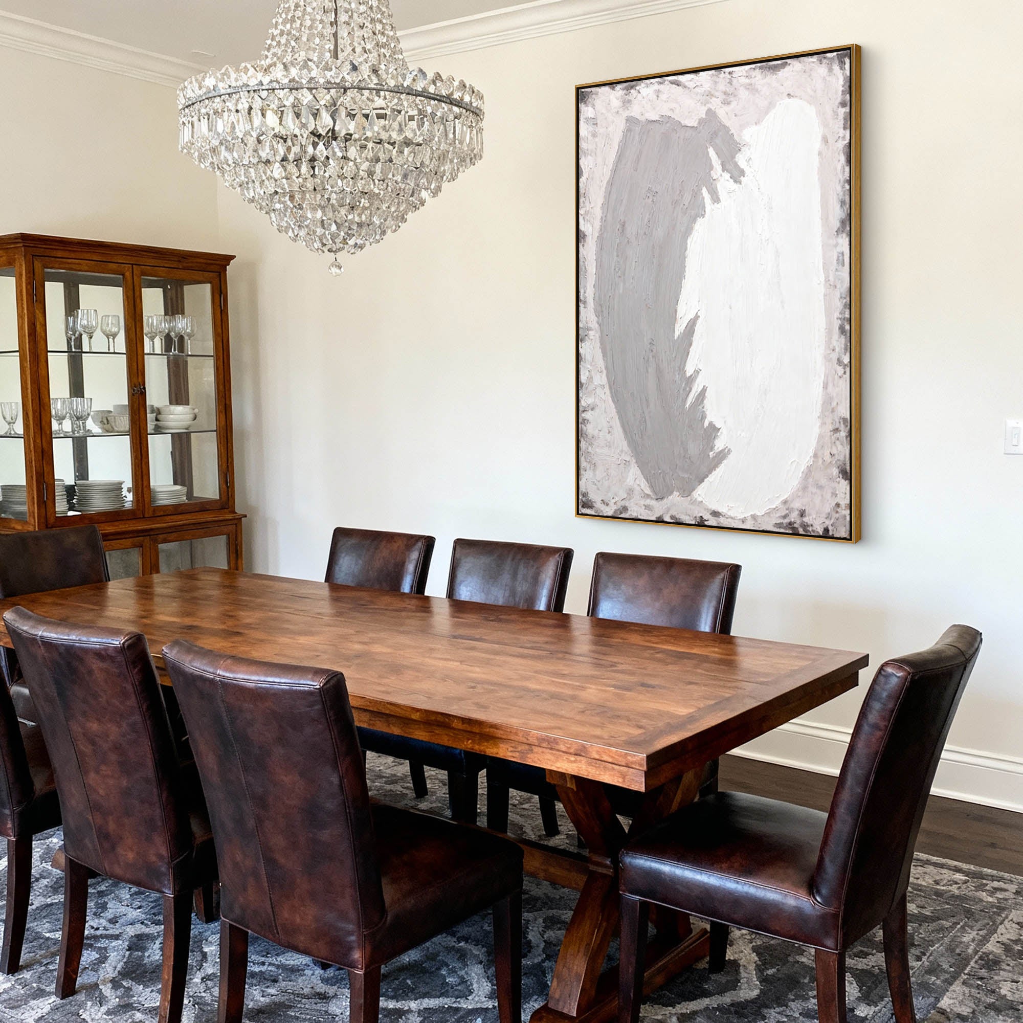 Abstract Canvas Art #AB909