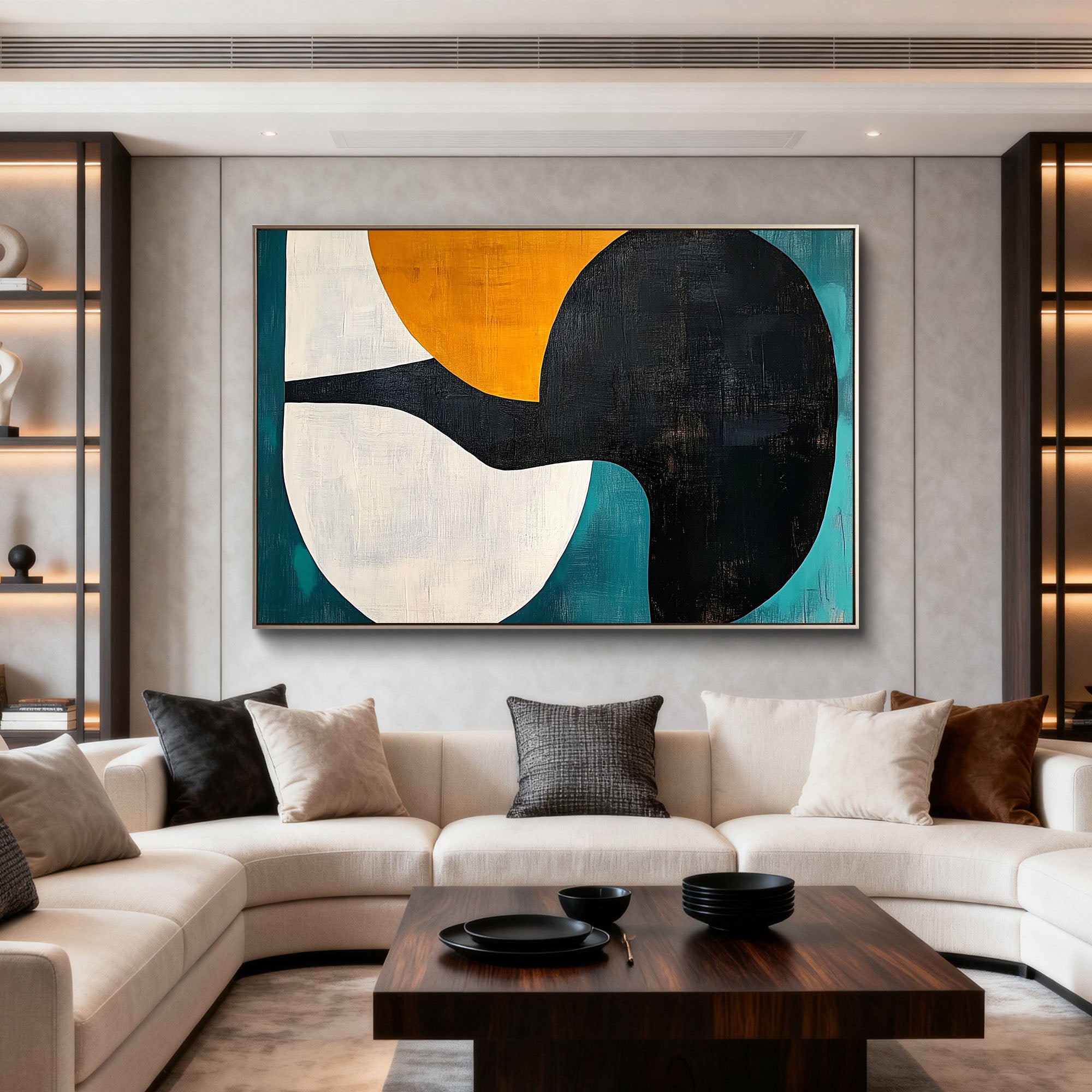 Abstract Canvas Art #AB823