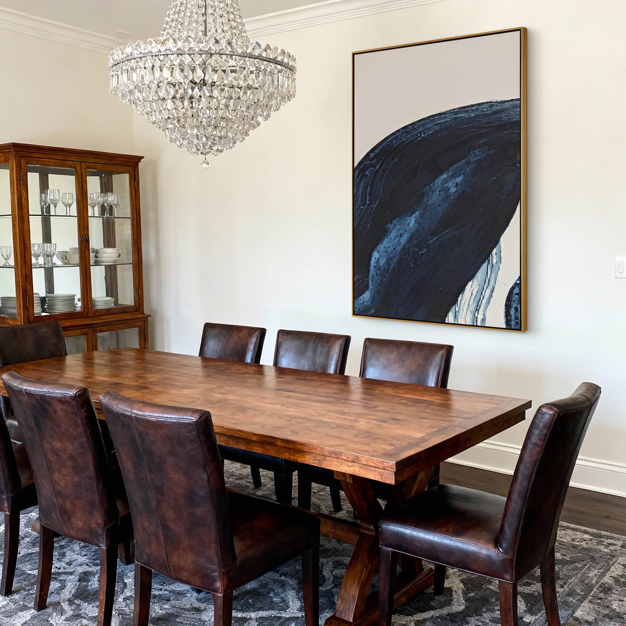 Abstract Canvas Art #AB895