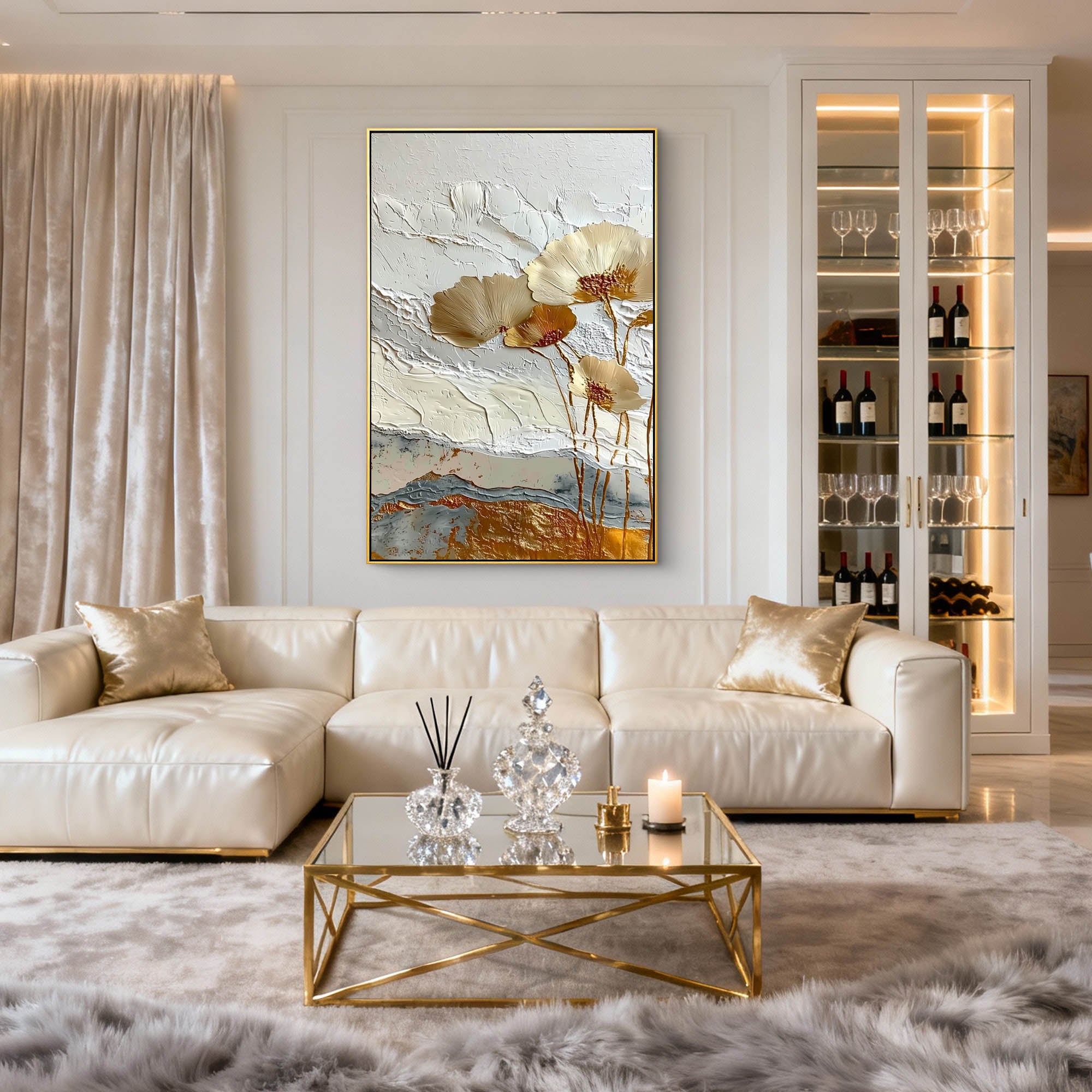 Gilded Harmony|Wabi-Sabi Art #WS 047