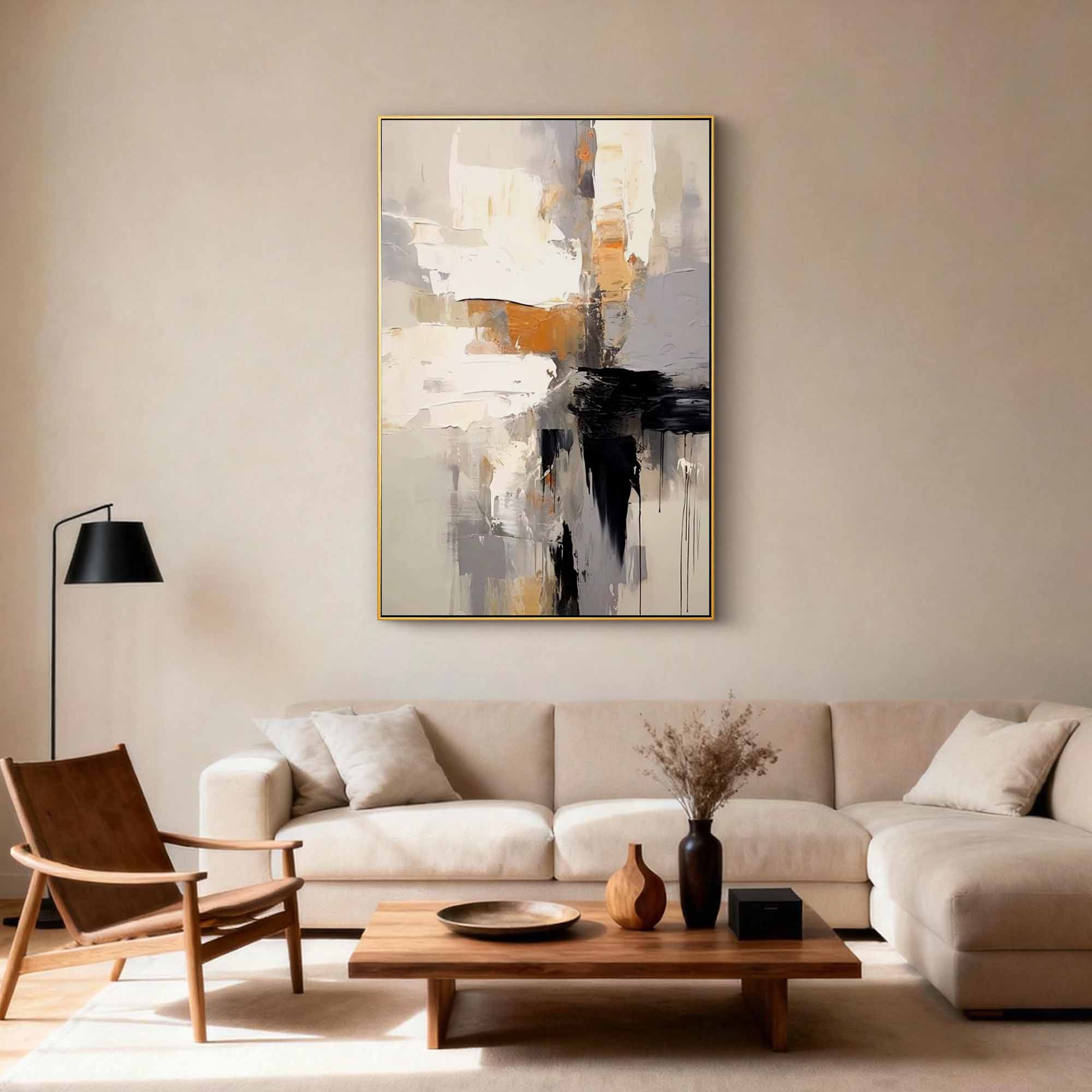 Abstract Canvas Art #AB955