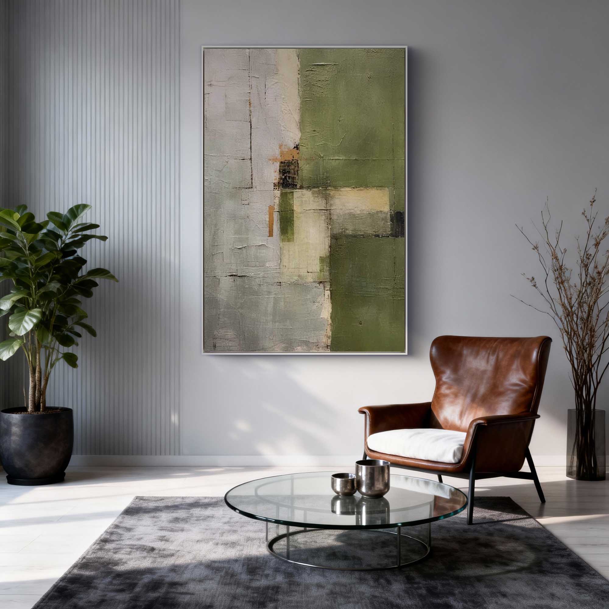 Abstract Canvas Art #AB936