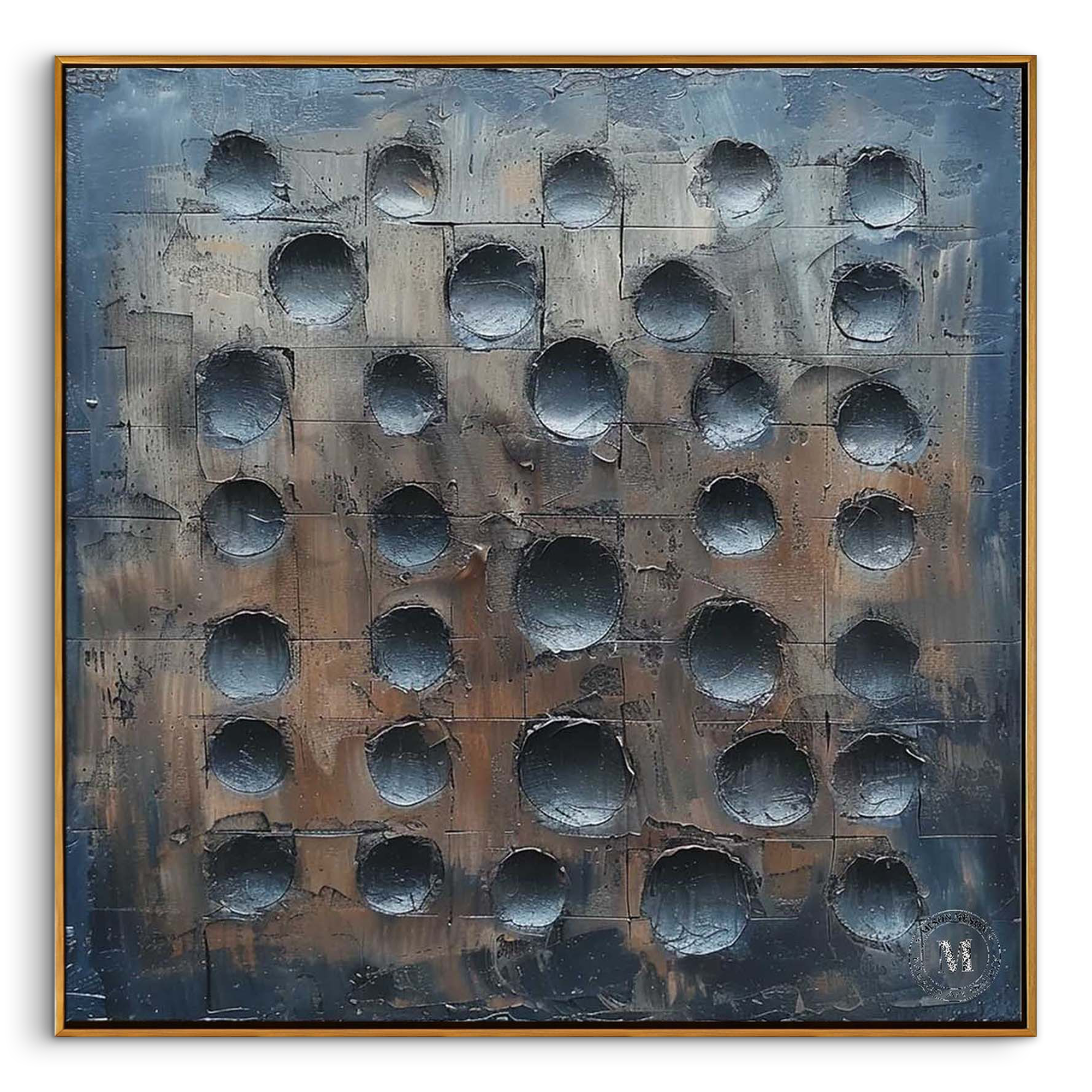 Geometric Canvas Art #GE014