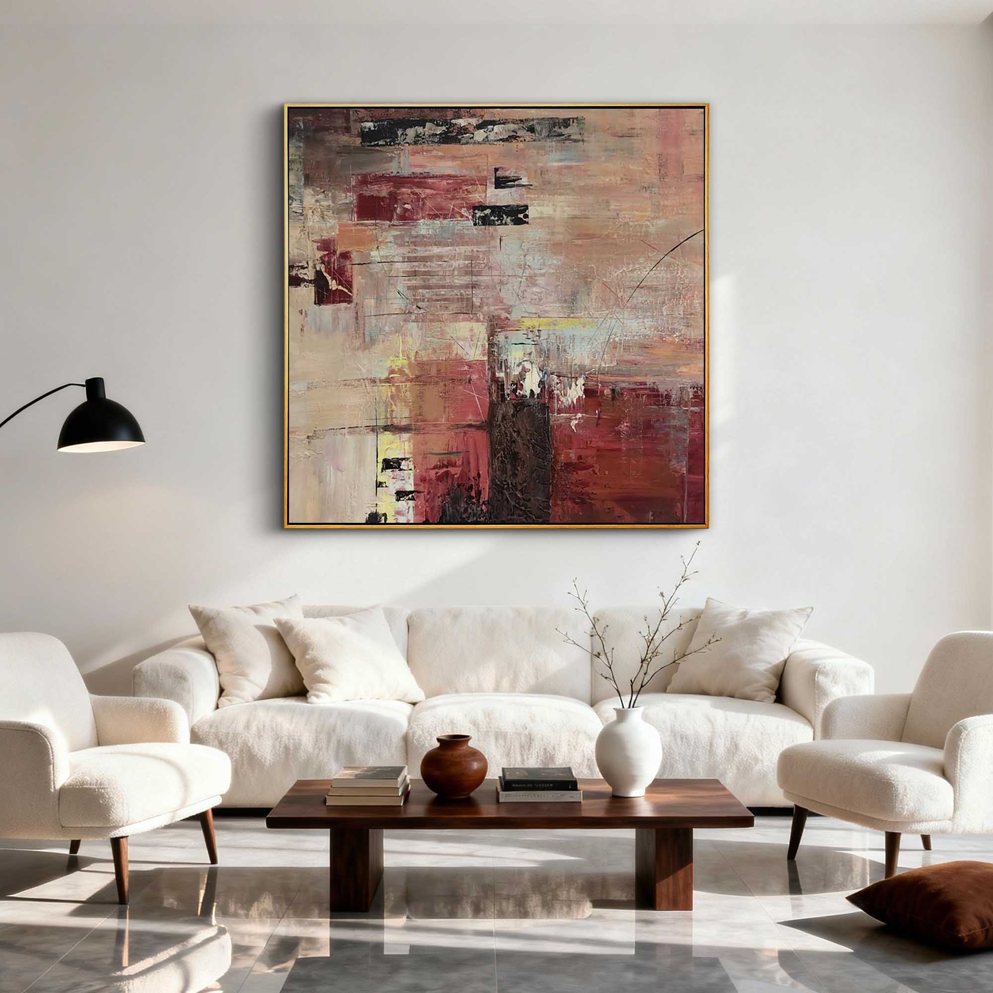 Abstract Canvas Art #AB1012