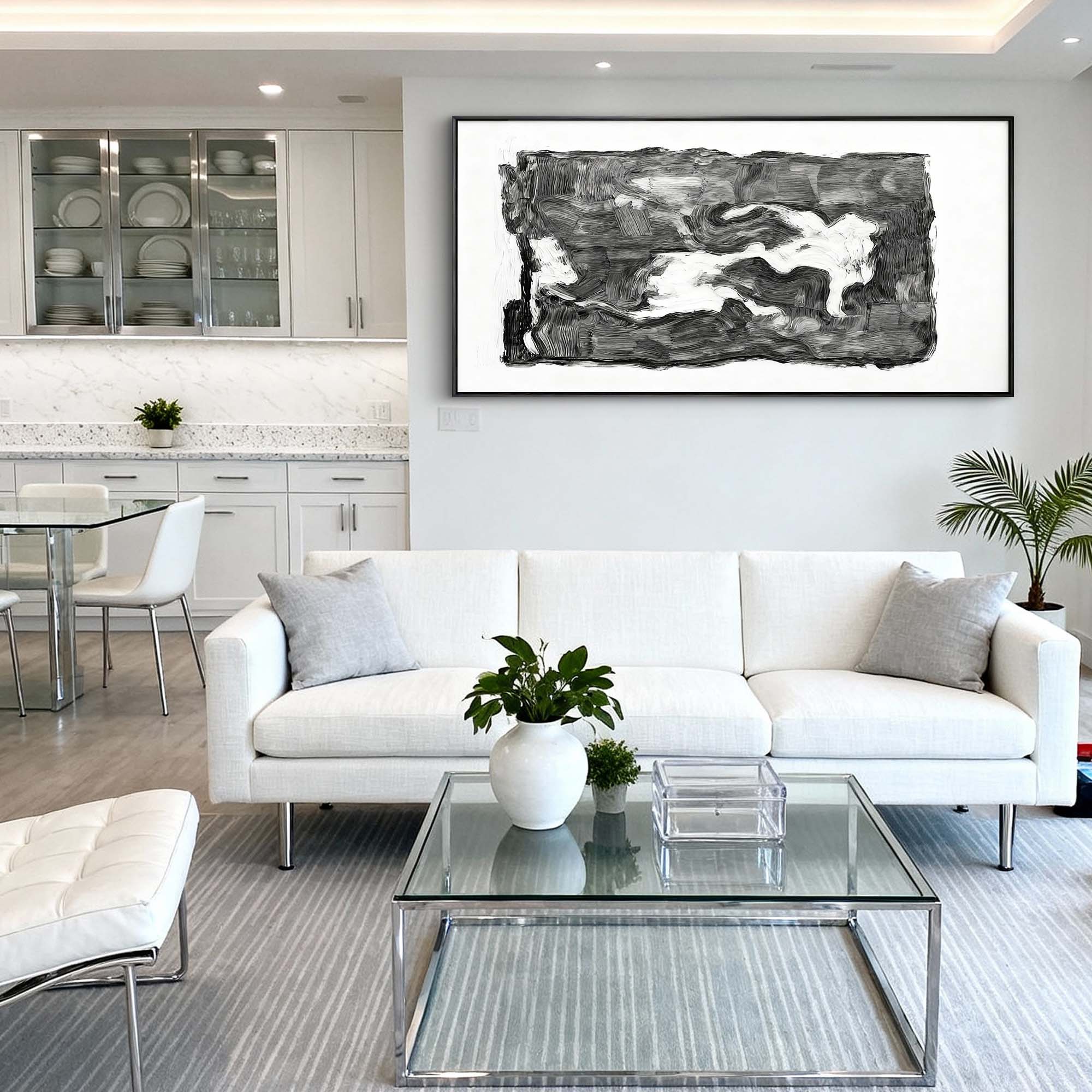 Abstract Canvas Art #AB877