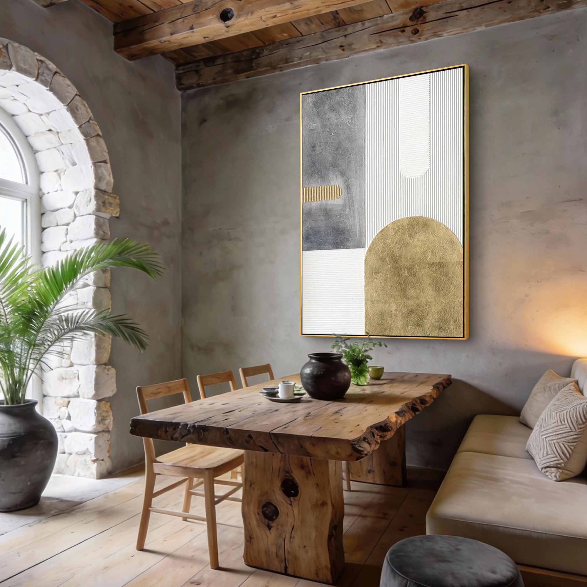 Geometric Canvas Art #GE 015