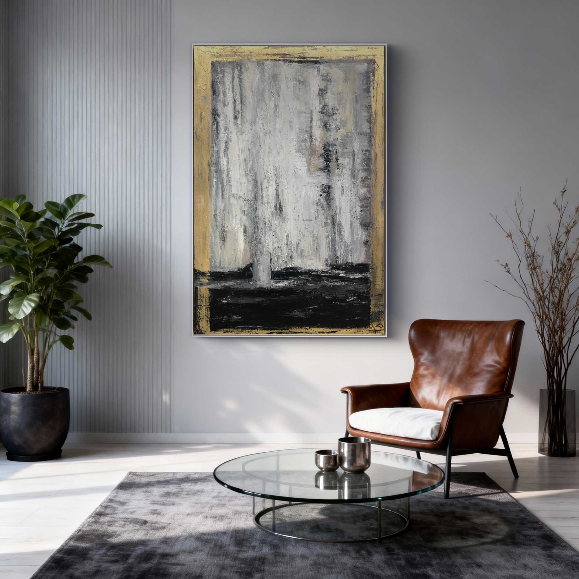 Abstract Canvas Art #AB947