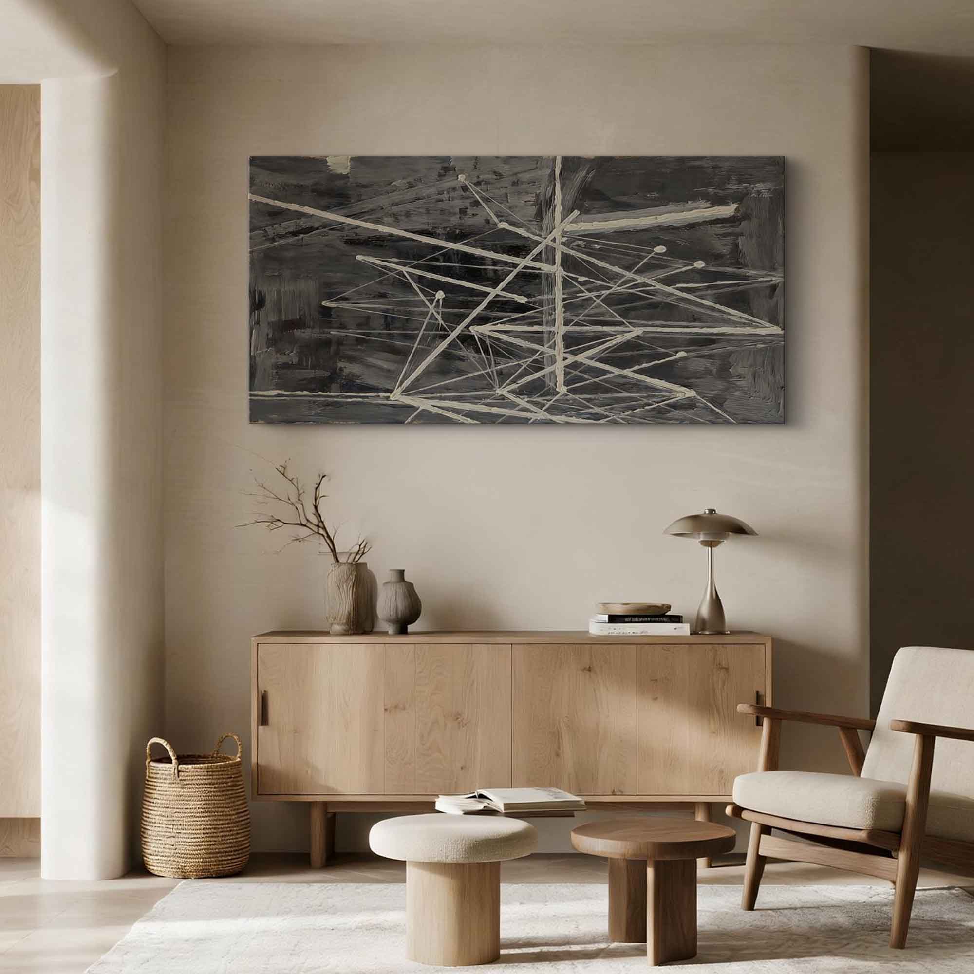 Abstract Canvas Art #AB879