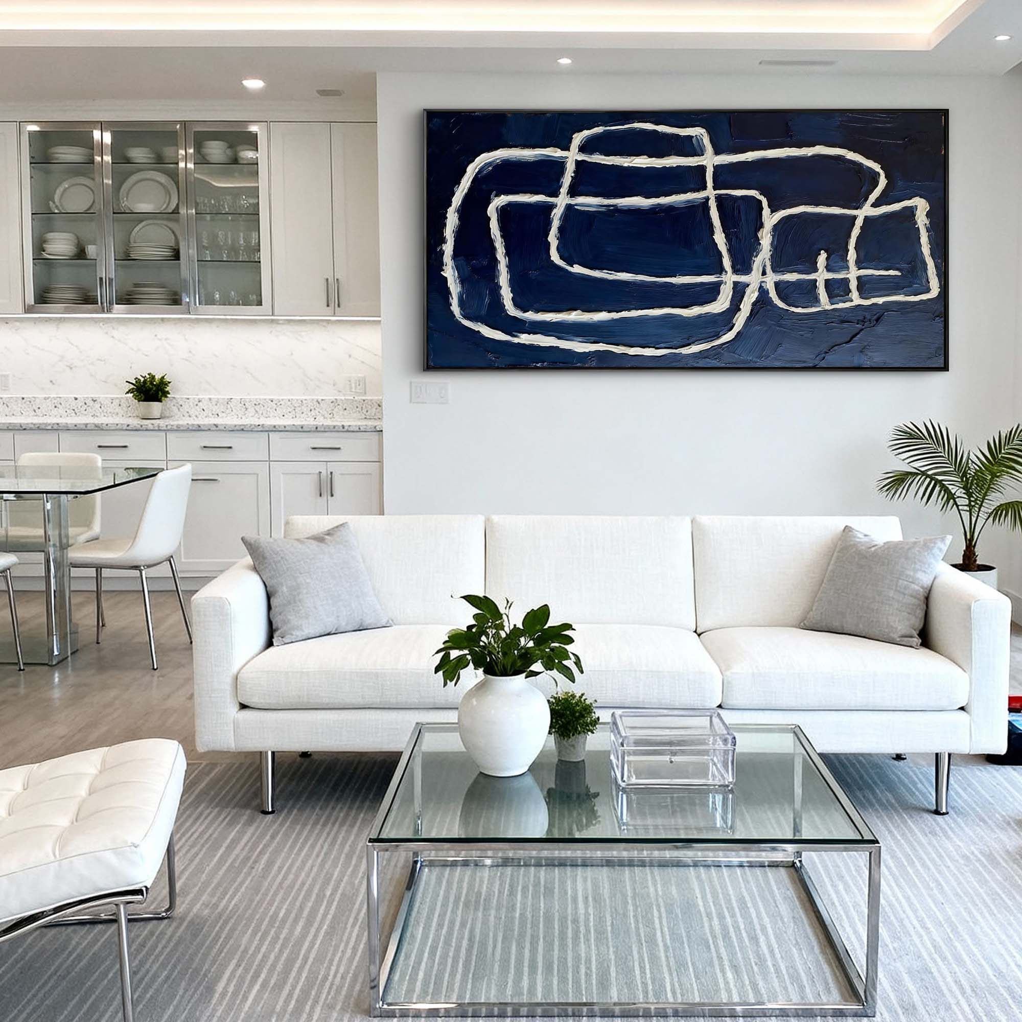 Abstract Canvas Art #AB883