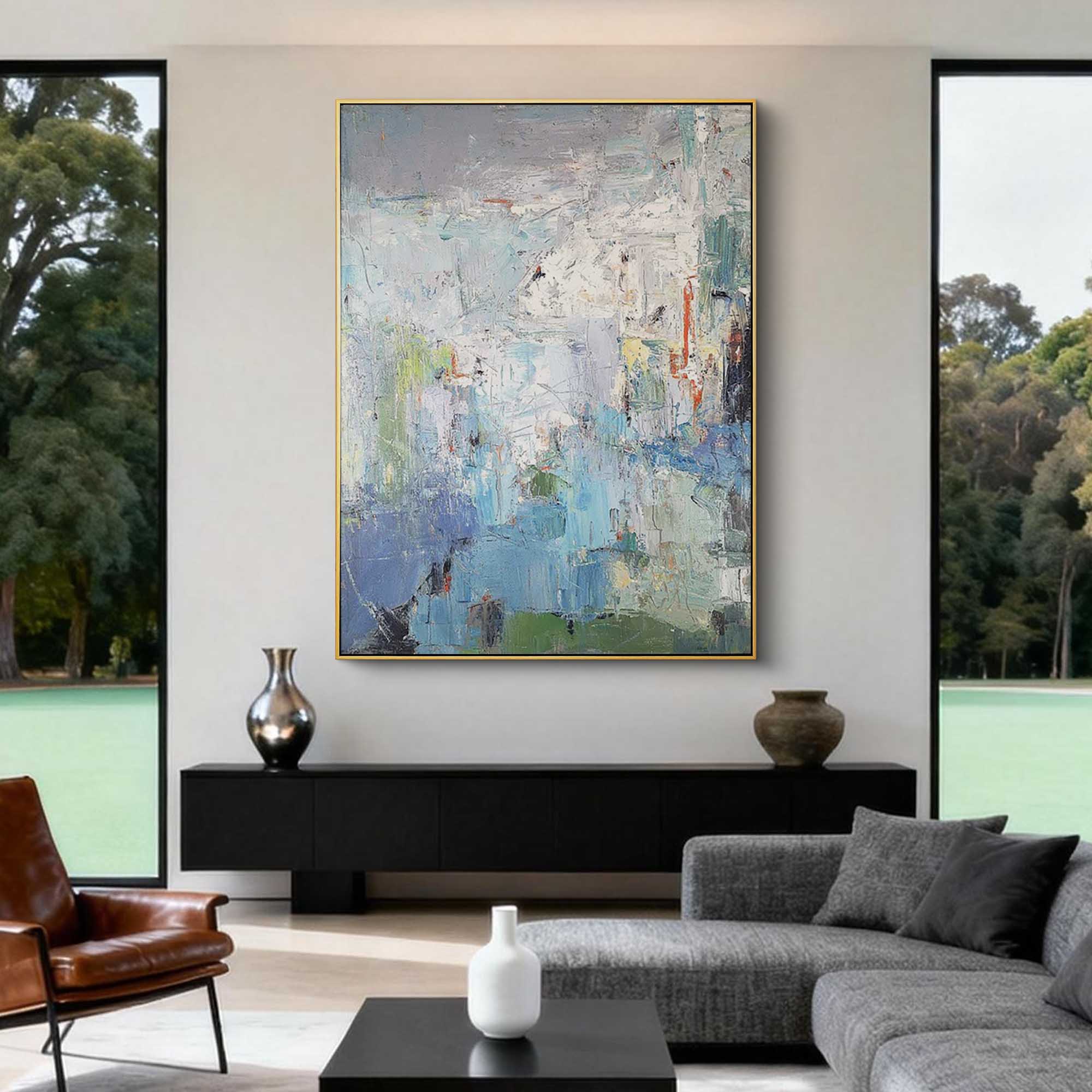 Abstract Canvas Art #AB974