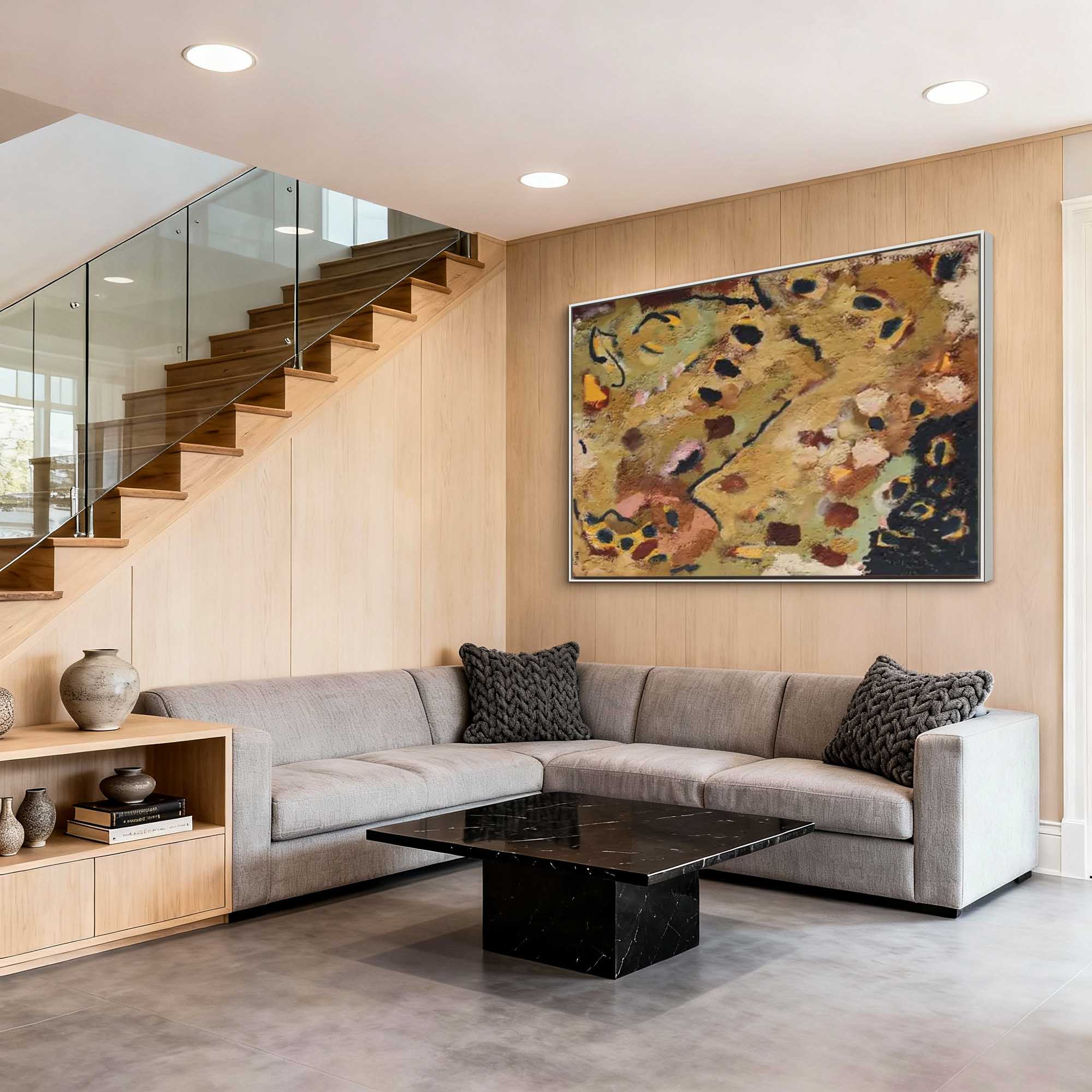 Abstract Canvas Art #AB930