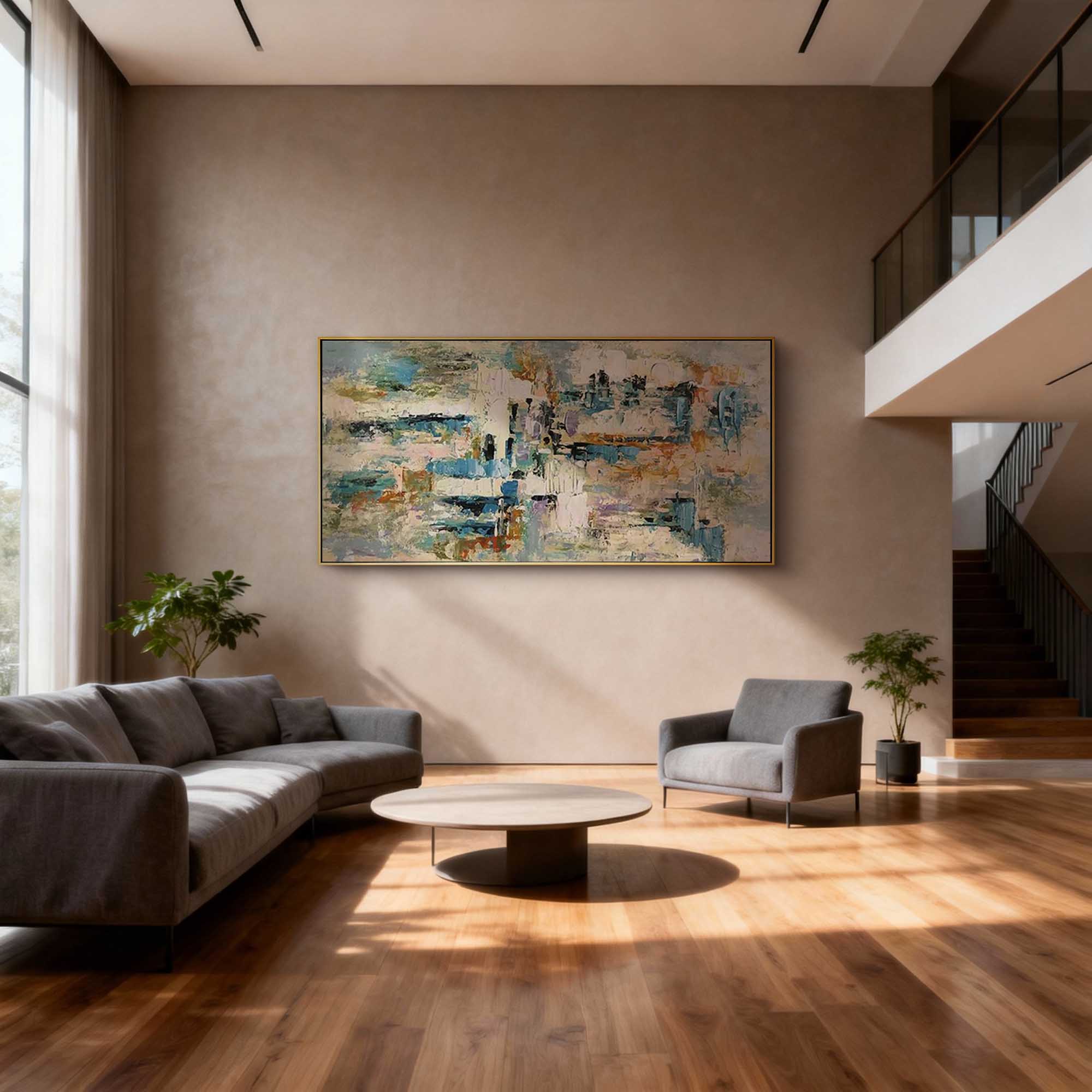 Abstract Canvas Art #AB994