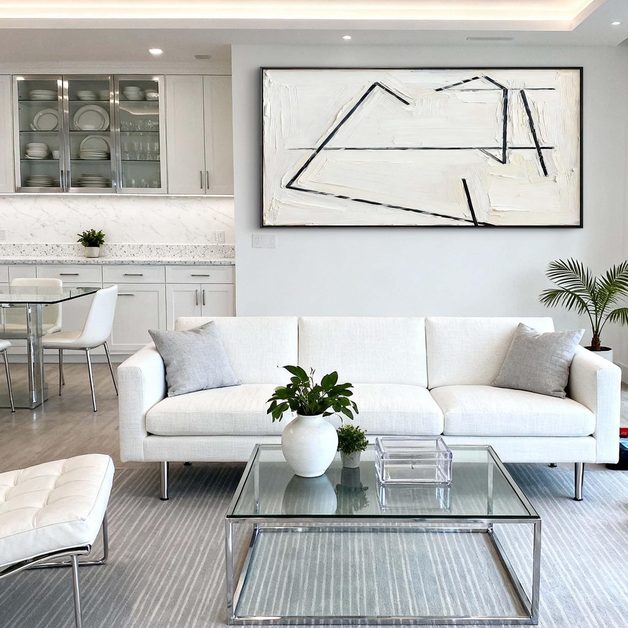 Abstract Canvas Art #AB878