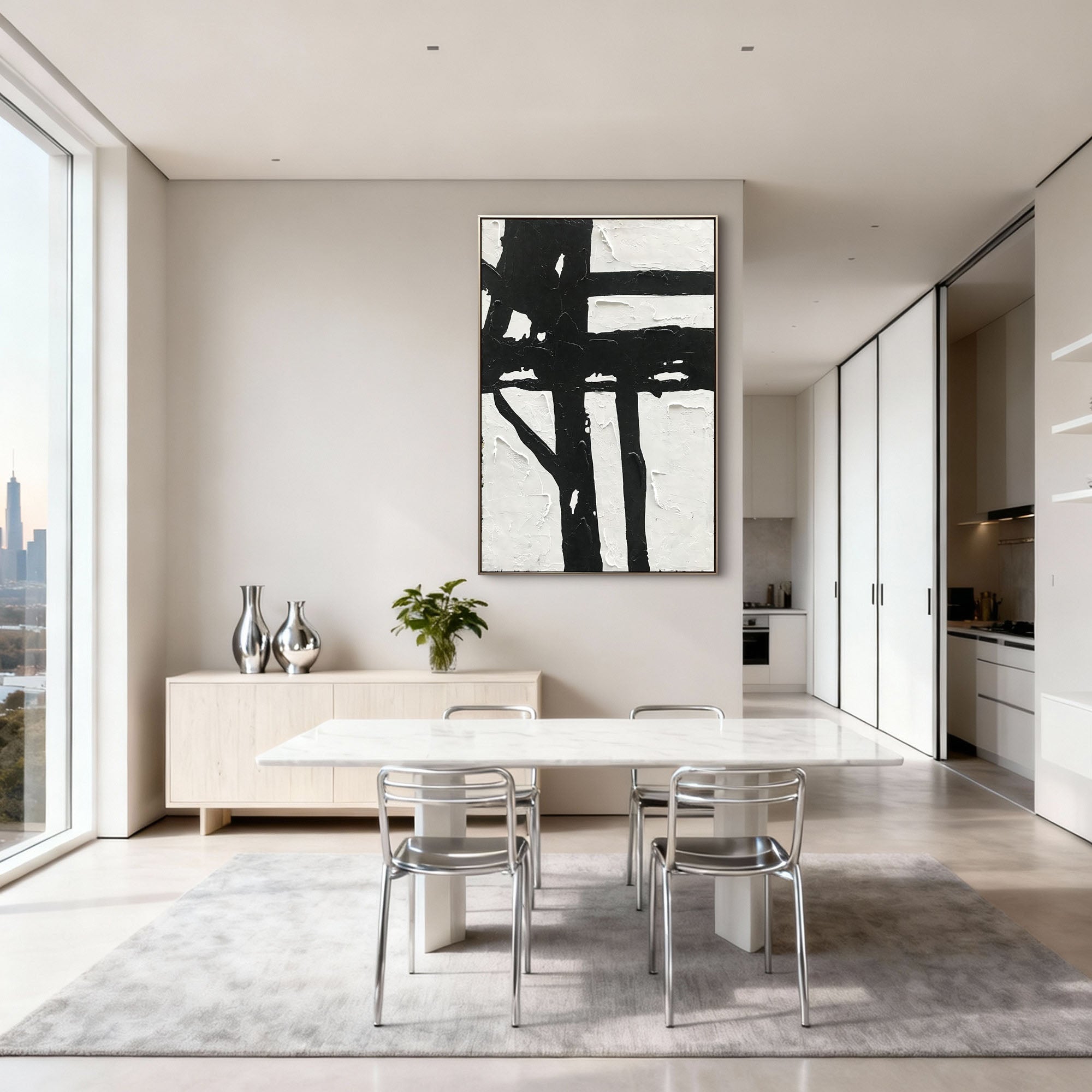 Abstract Canvas Art #AB802