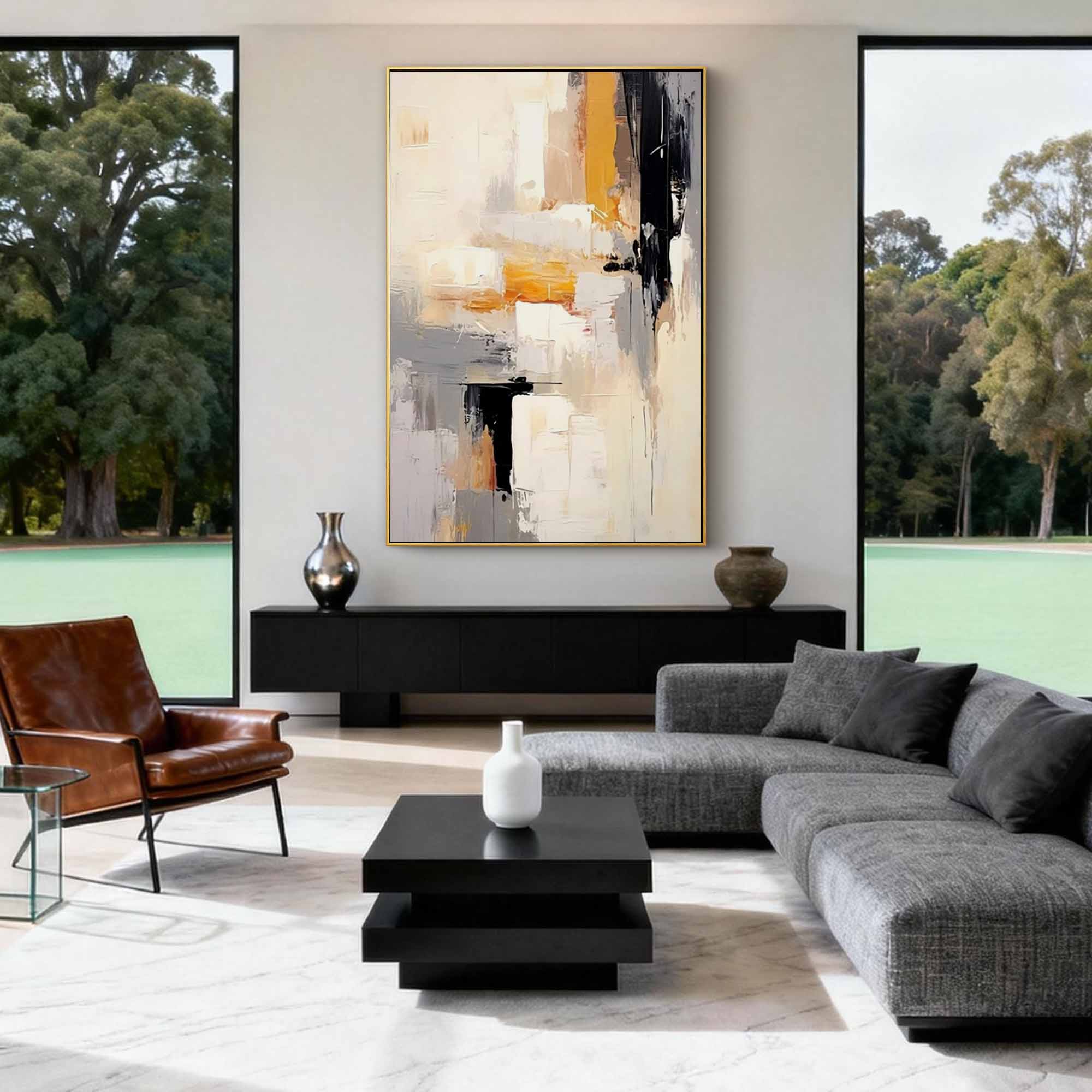 Abstract Canvas Art #AB956