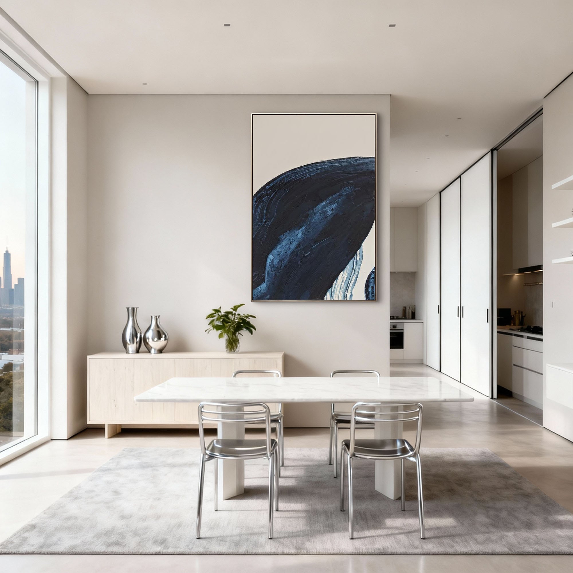 Abstract Canvas Art #AB895