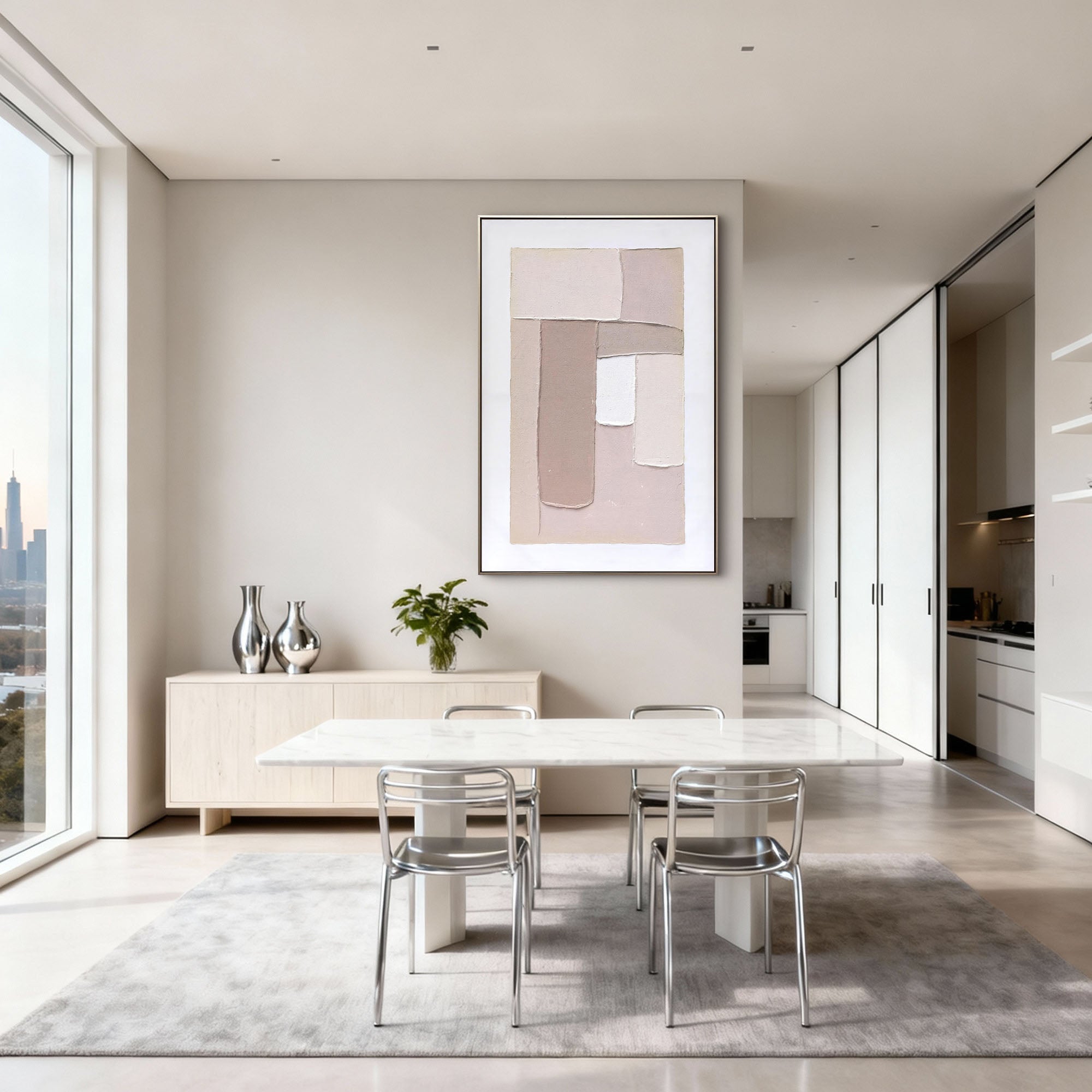 Abstract Canvas Art #AB804