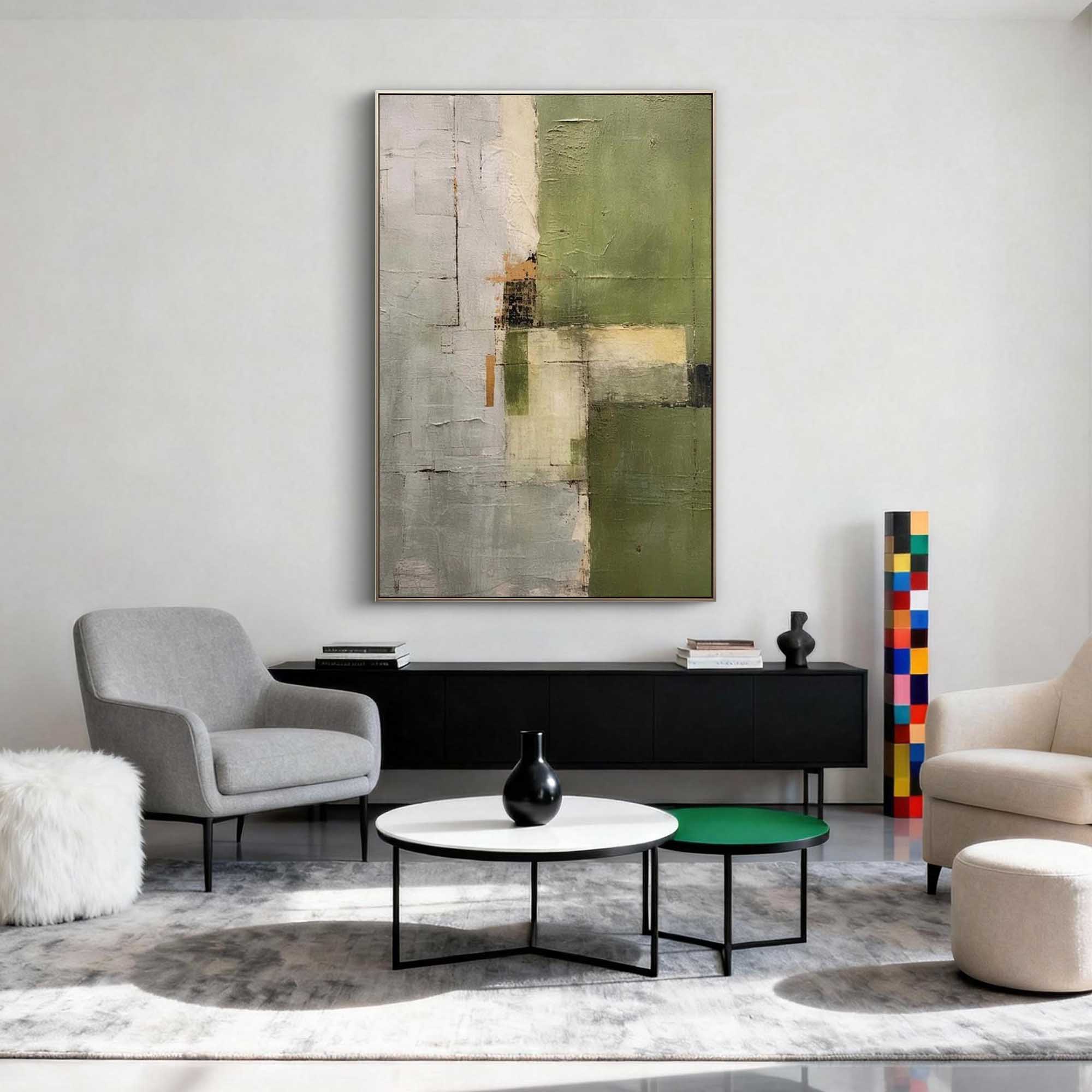 Abstract Canvas Art #AB936