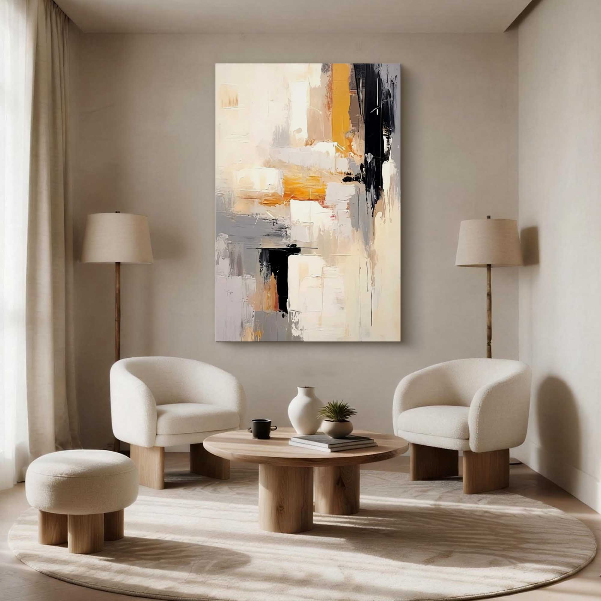 Abstract Canvas Art #AB956