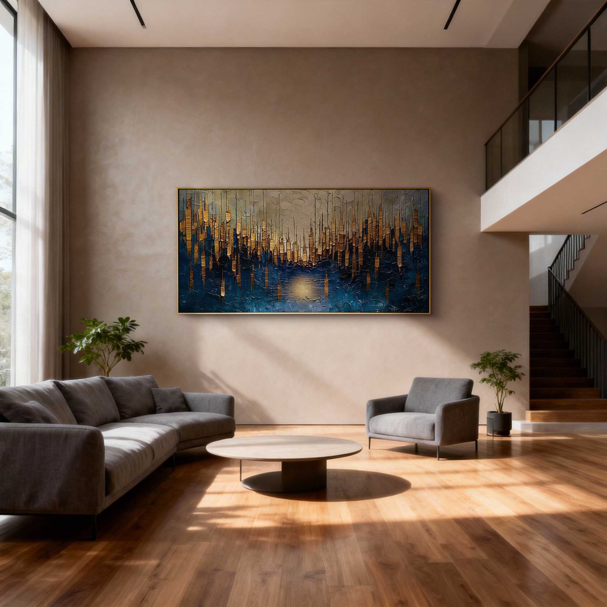 Abstract Canvas Art #AB918