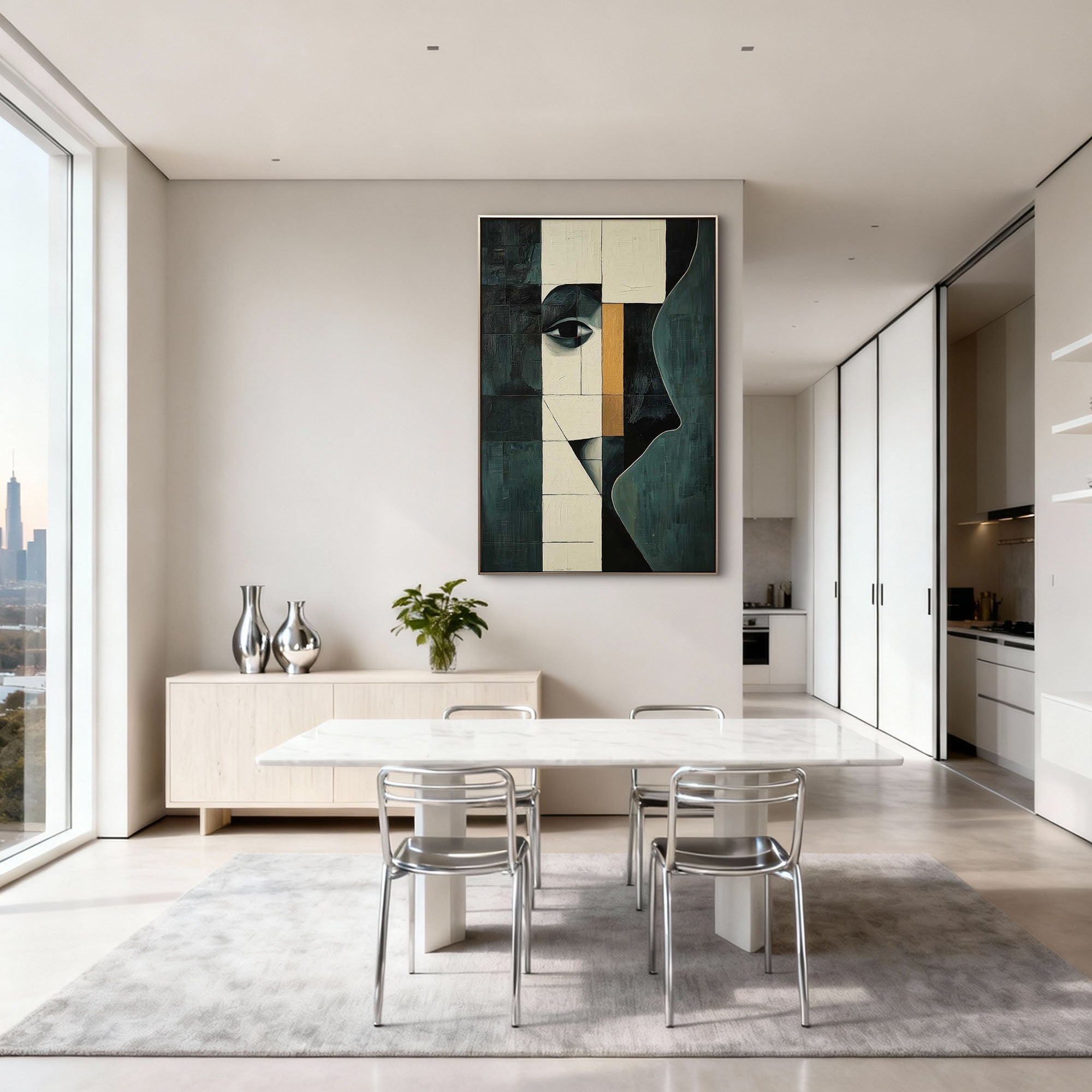 Abstract Canvas Art #AB925