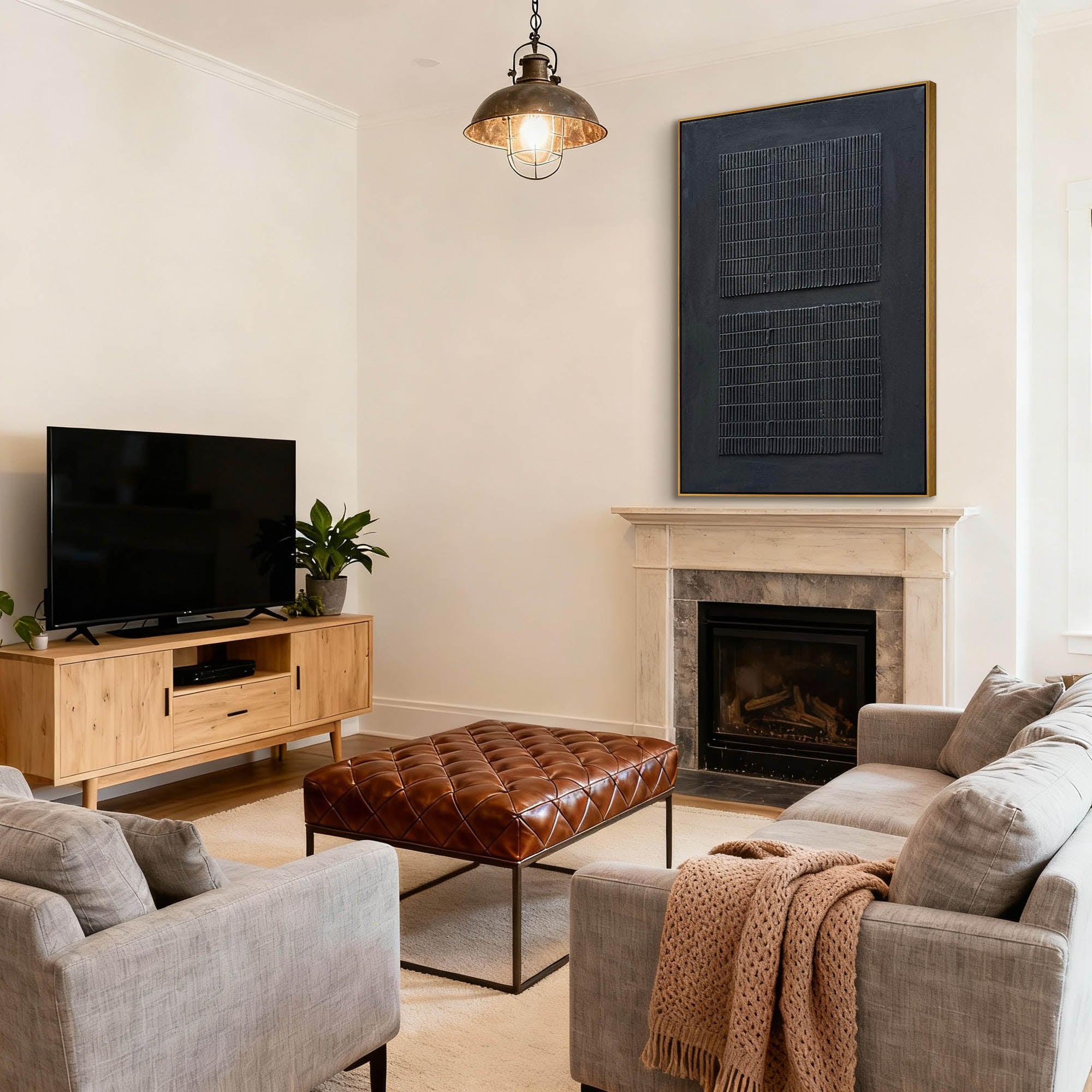 Monolithic Black Matrix|Wabi-Sabi Art #WS 003