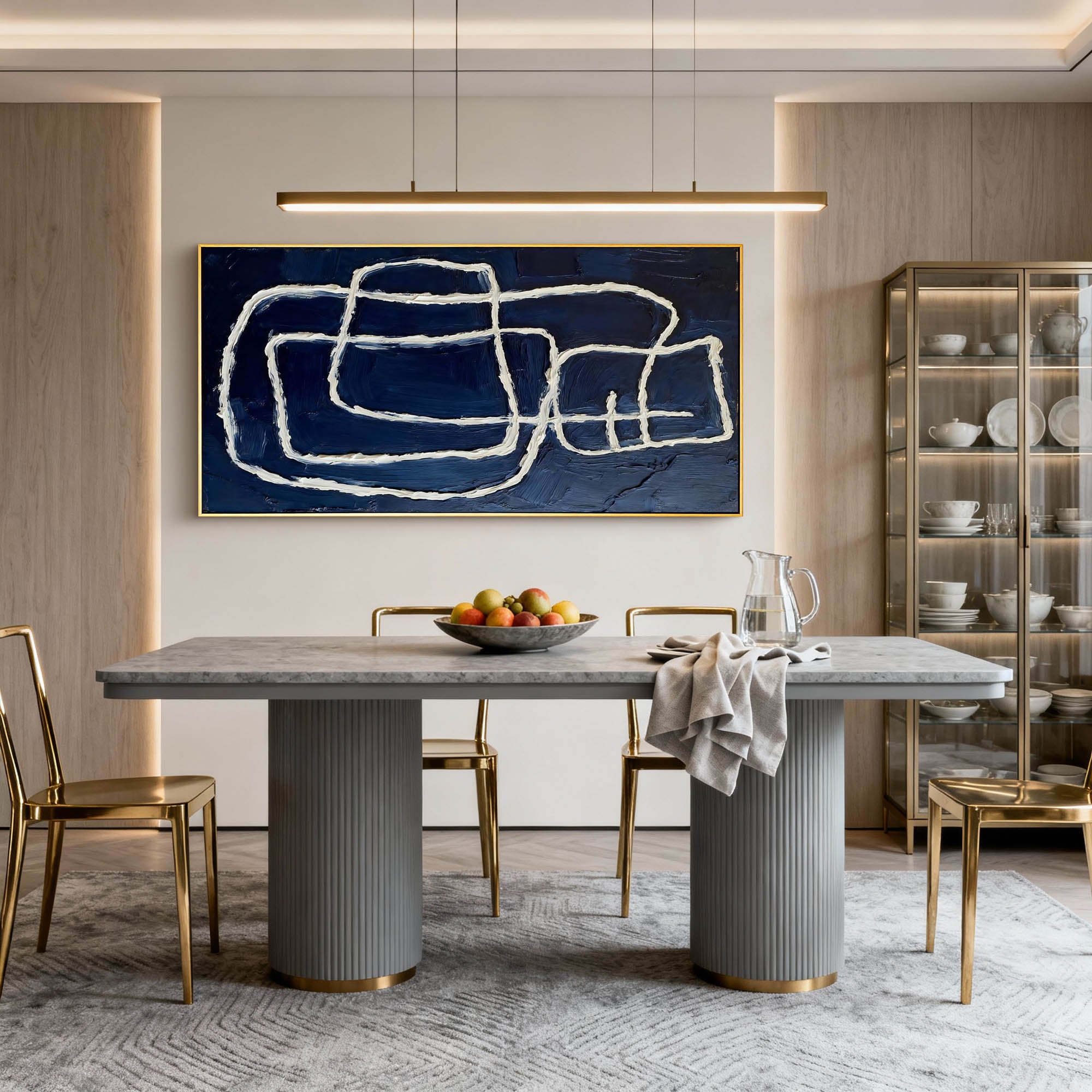 Abstract Canvas Art #AB883