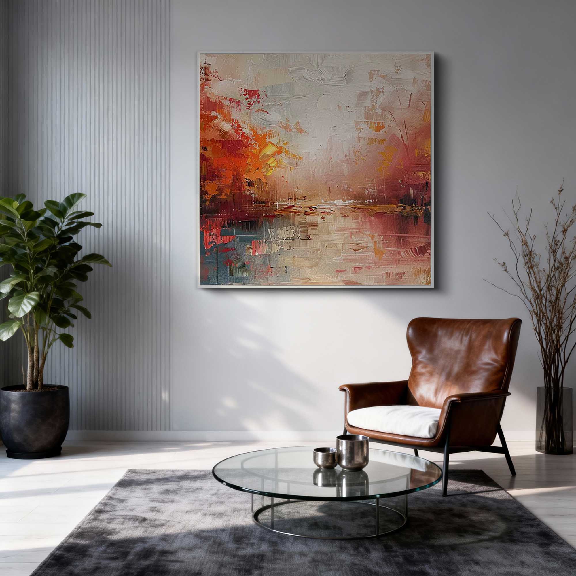 Abstract Canvas Art #AB1002