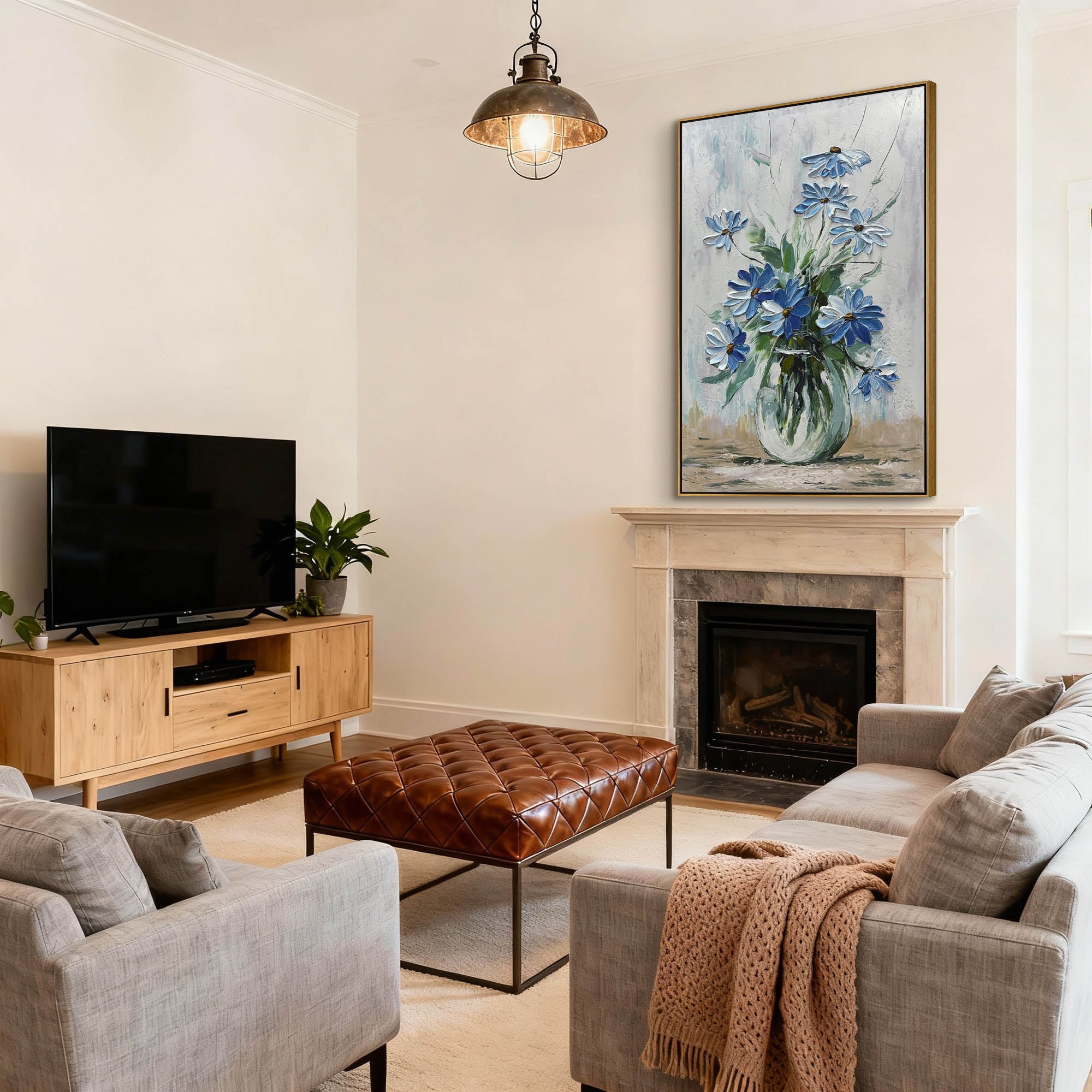 Flower Canvas Art #FL269