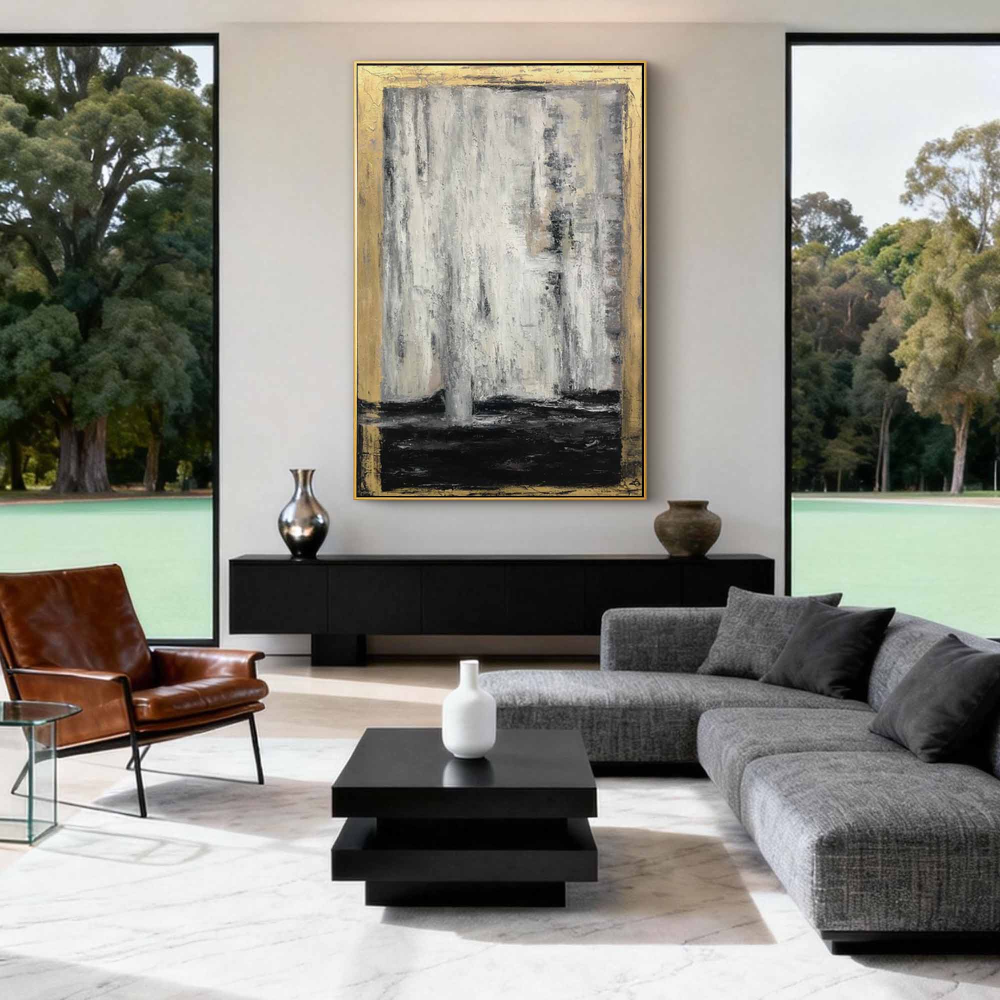 Abstract Canvas Art #AB947