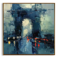 Abstract Canvas Art #AB916