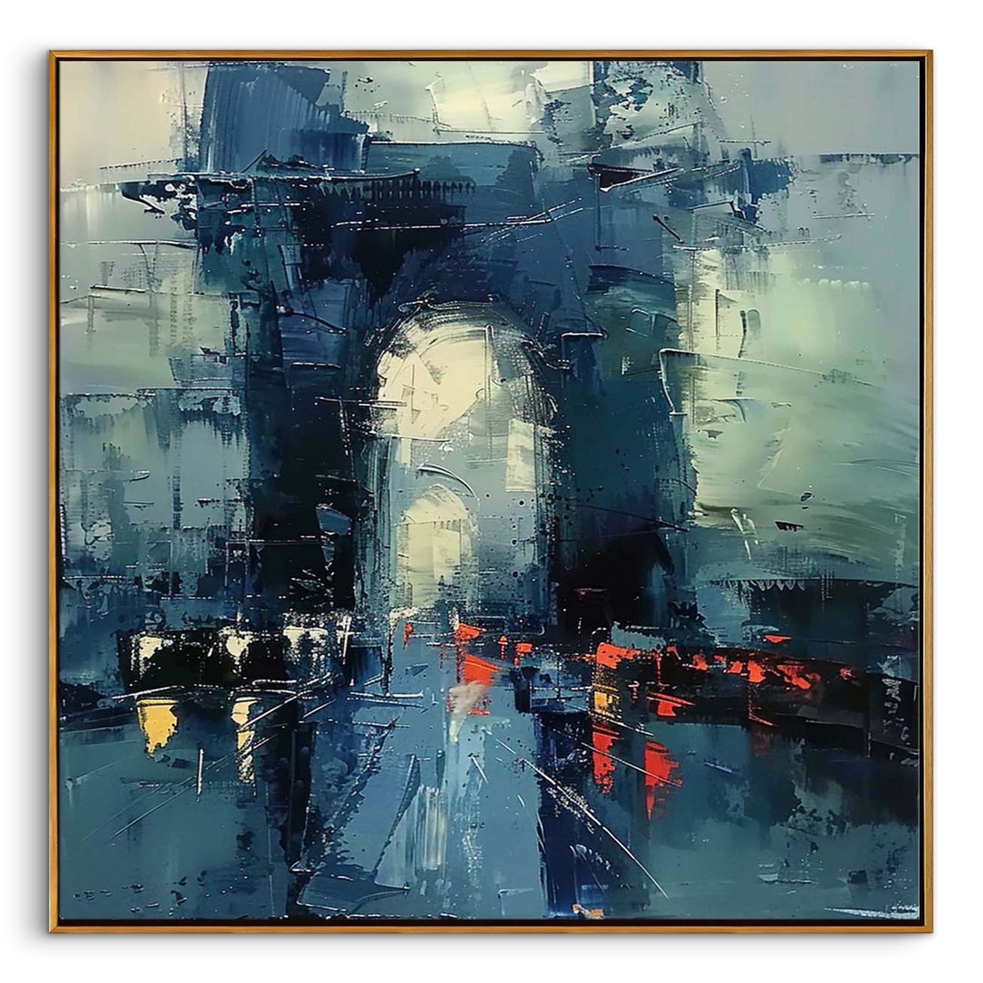 Abstract Canvas Art #AB916