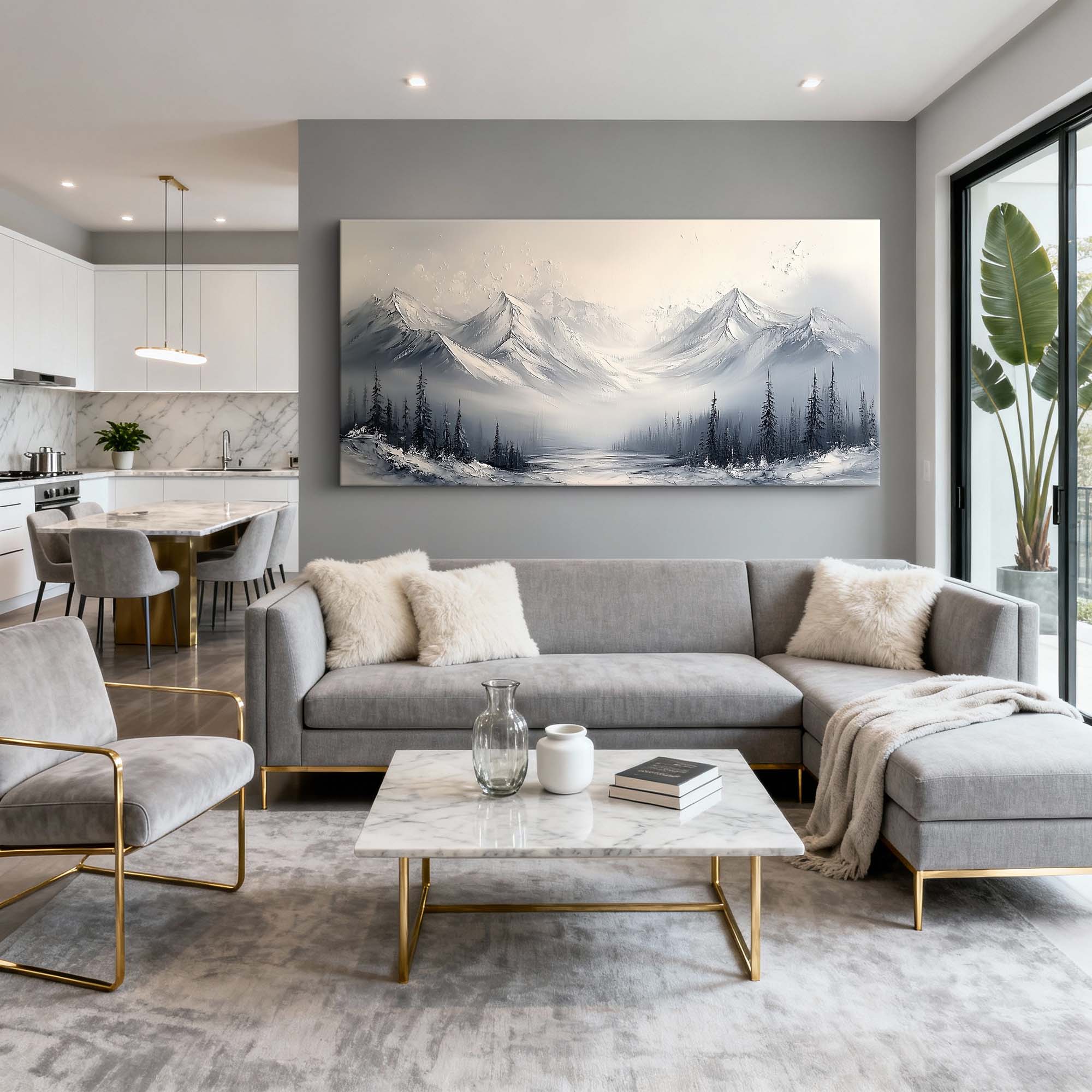 Landscape Canvas Art #LC092