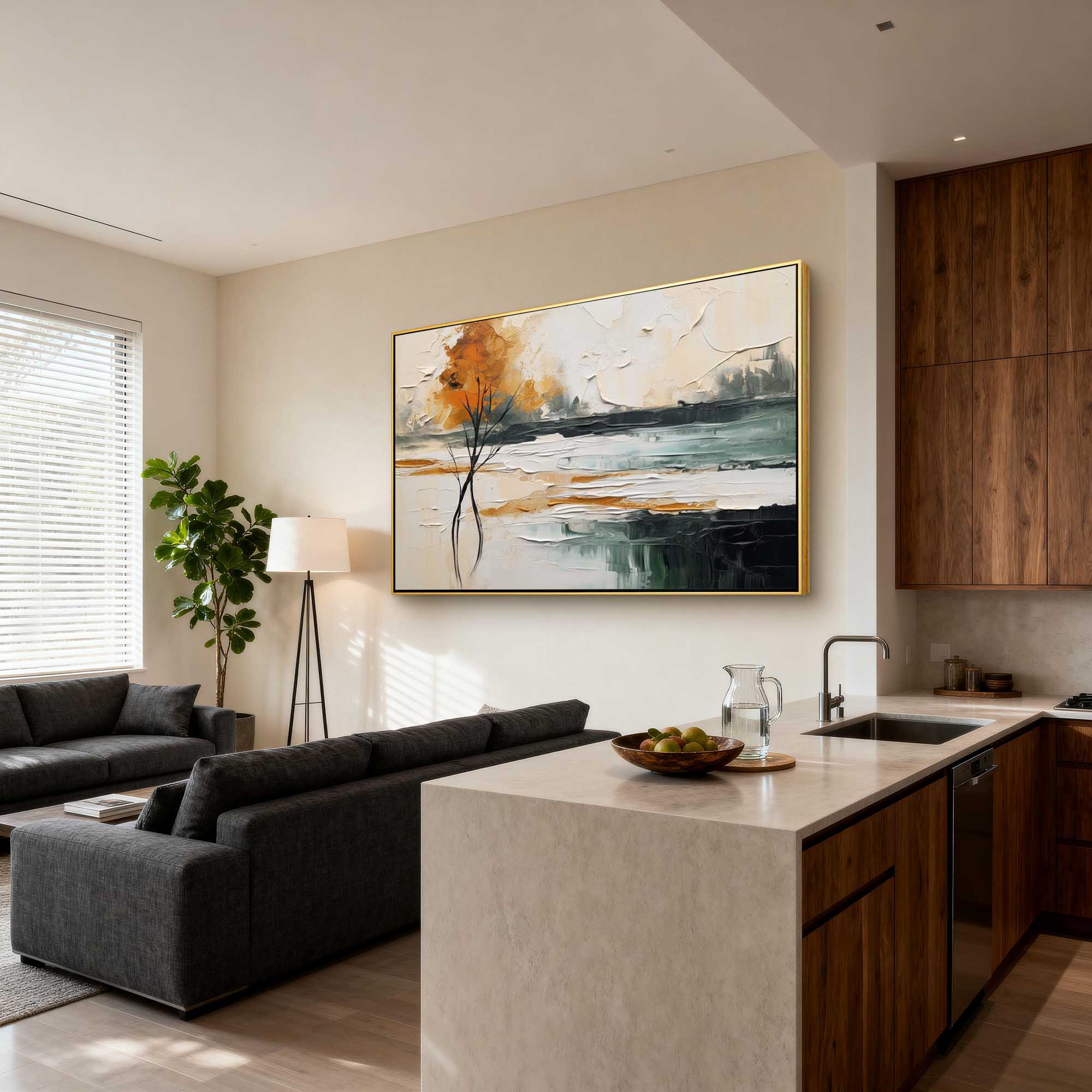 Landscape Canvas Art #LC115