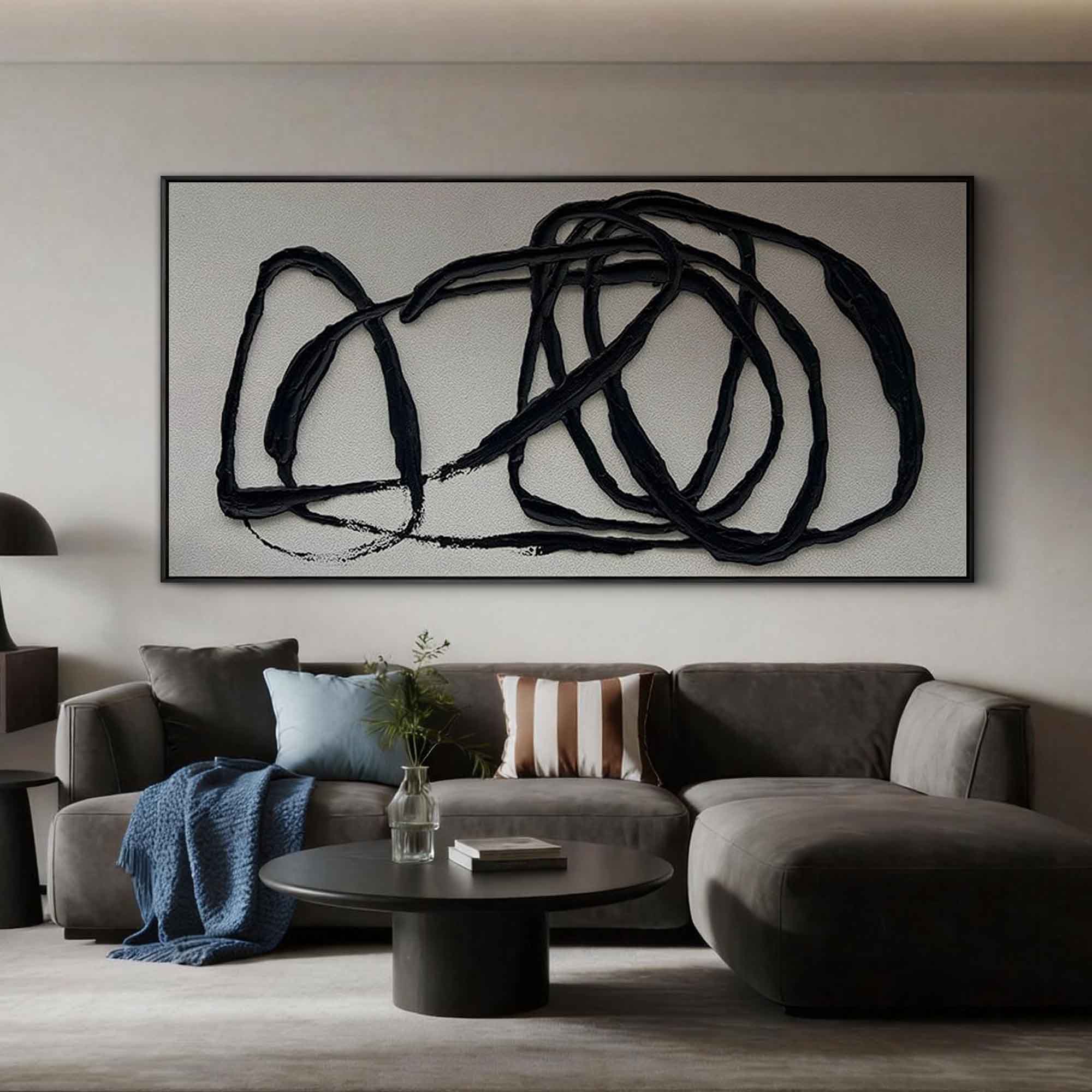 Abstract Canvas Art #AB807