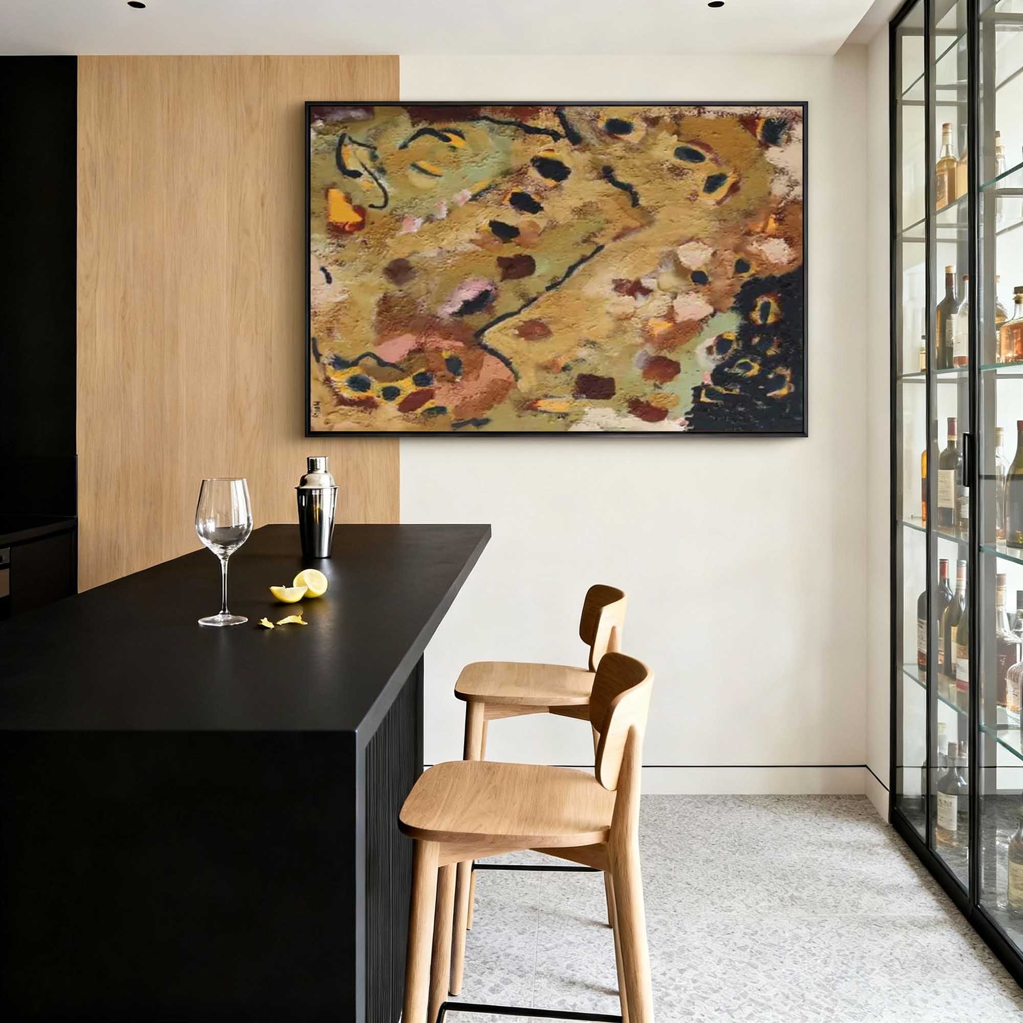 Abstract Canvas Art #AB930